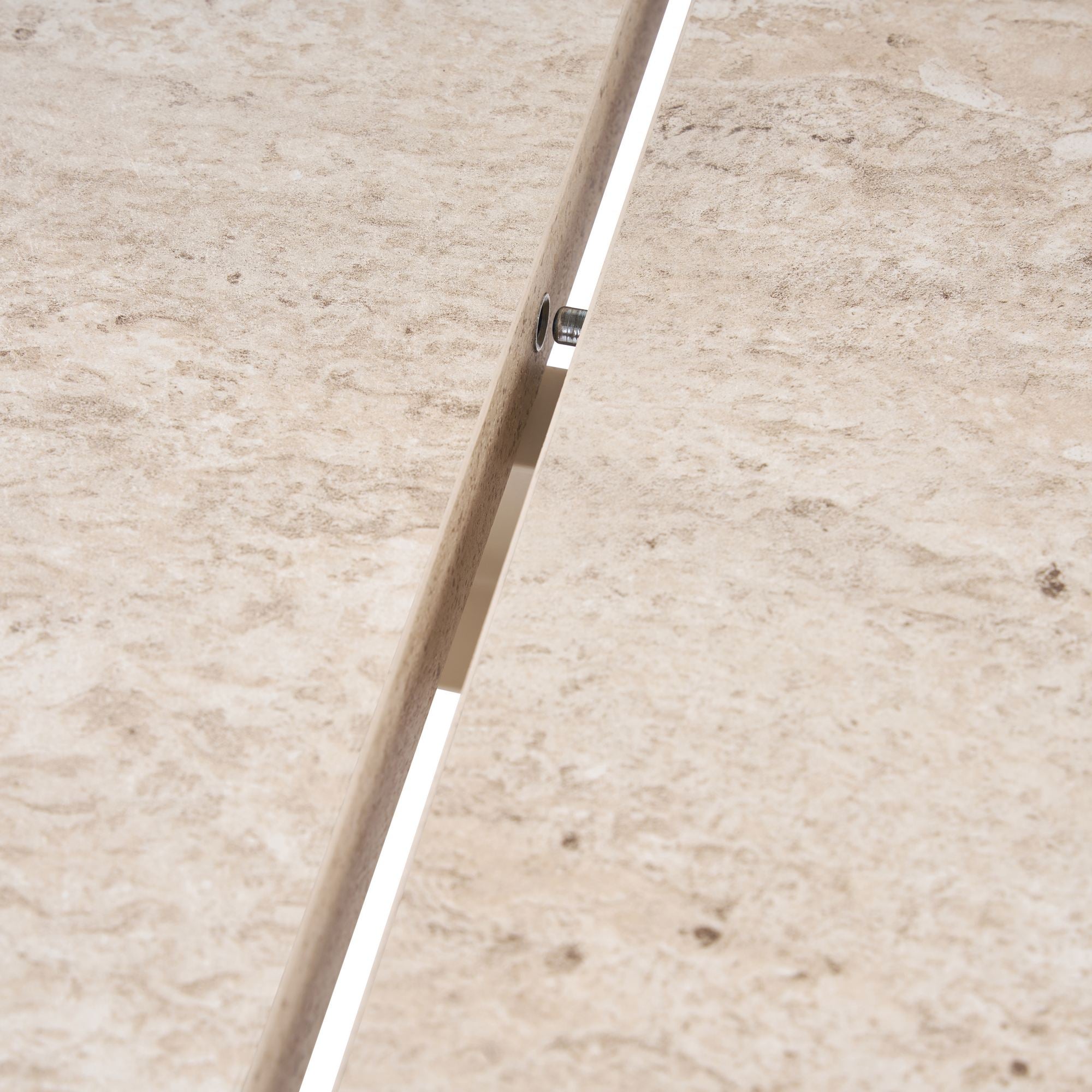 Rani Home Açılır Yemek Masası Traverten 160-200Cm GA-5345