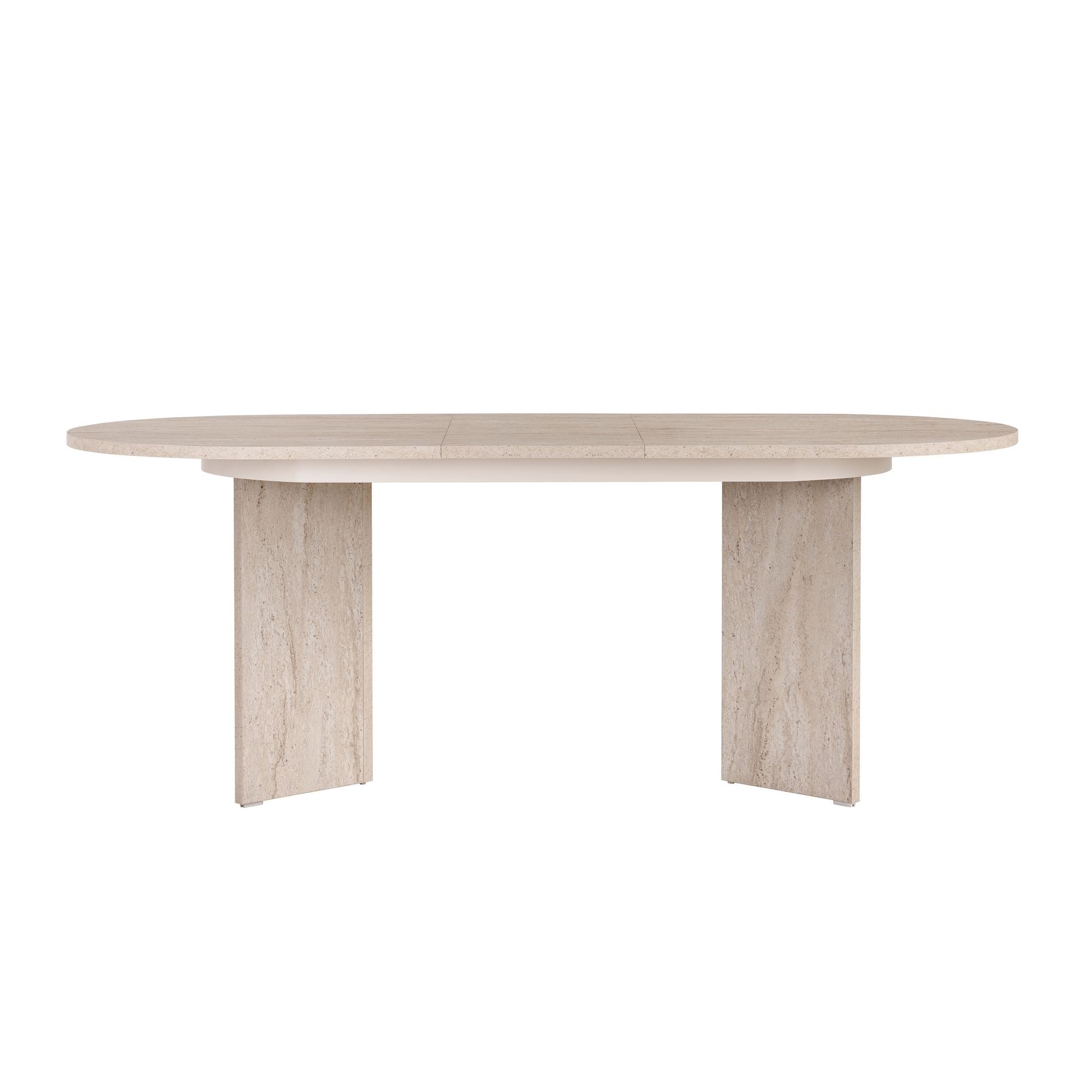 Rani Home Açılır Yemek Masası Traverten 160-200Cm GA-5345