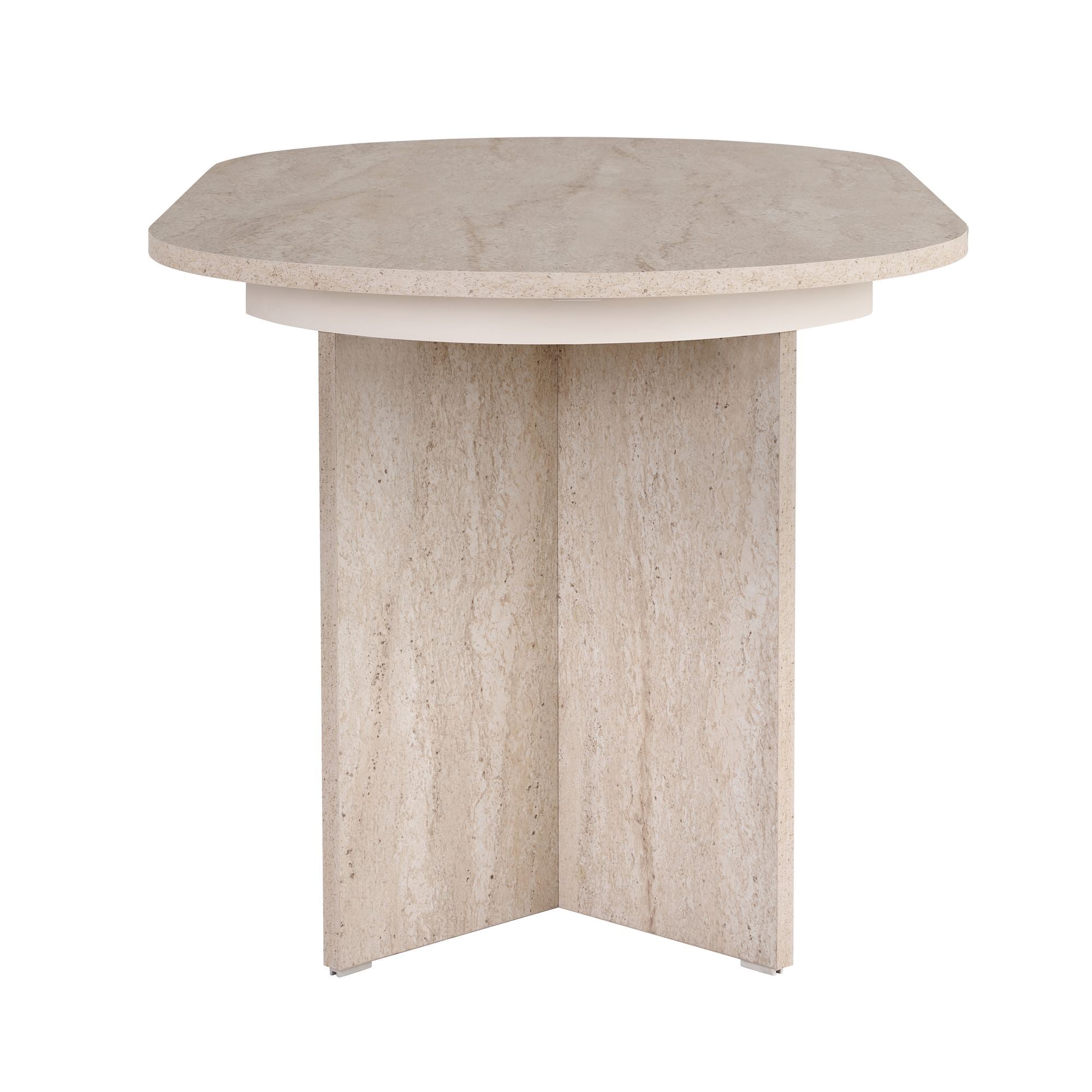 Rani Home Açılır Yemek Masası Traverten 160-200Cm GA-5345