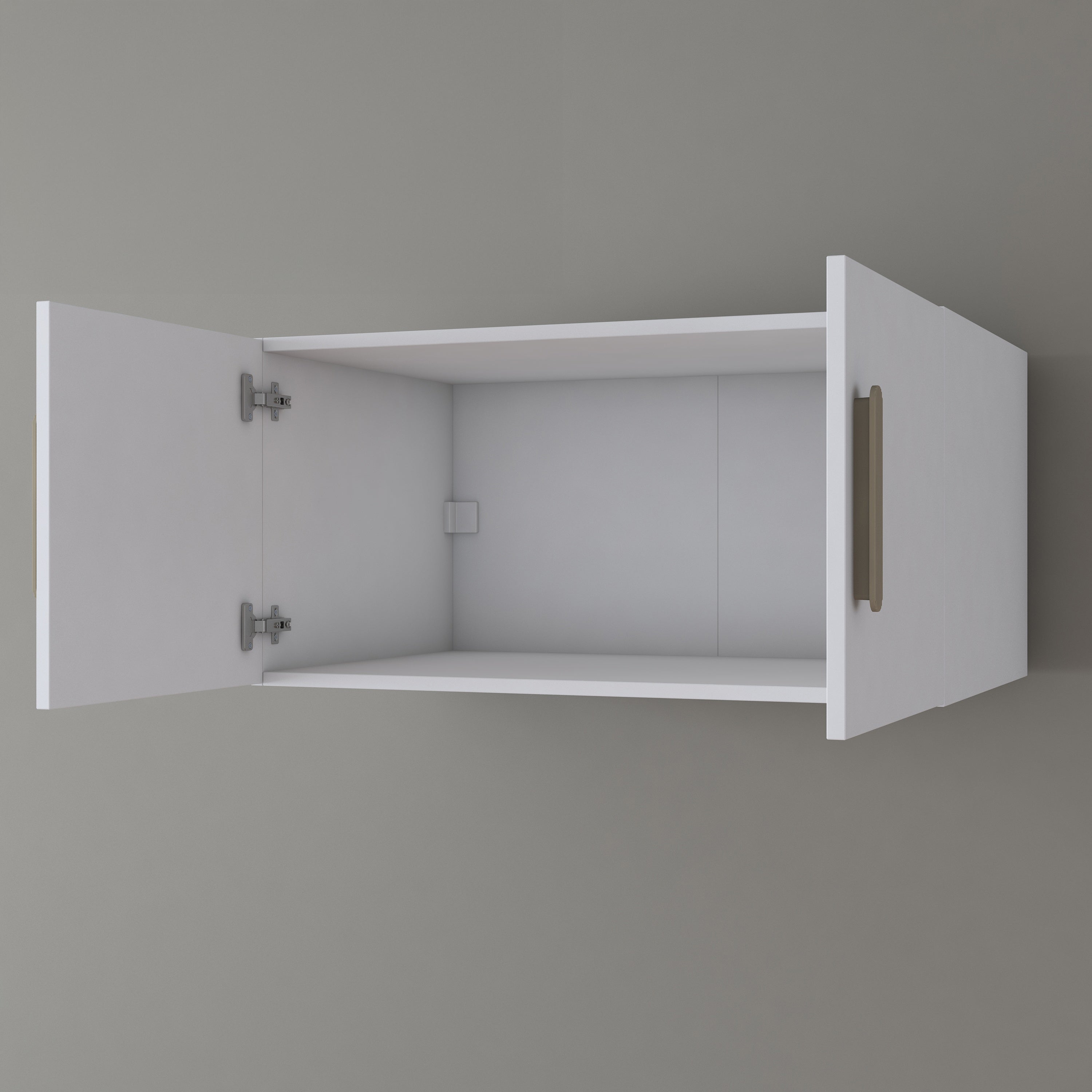 Rani BA166 Gardırop Çok Amaçlı Üst Modül Beyaz