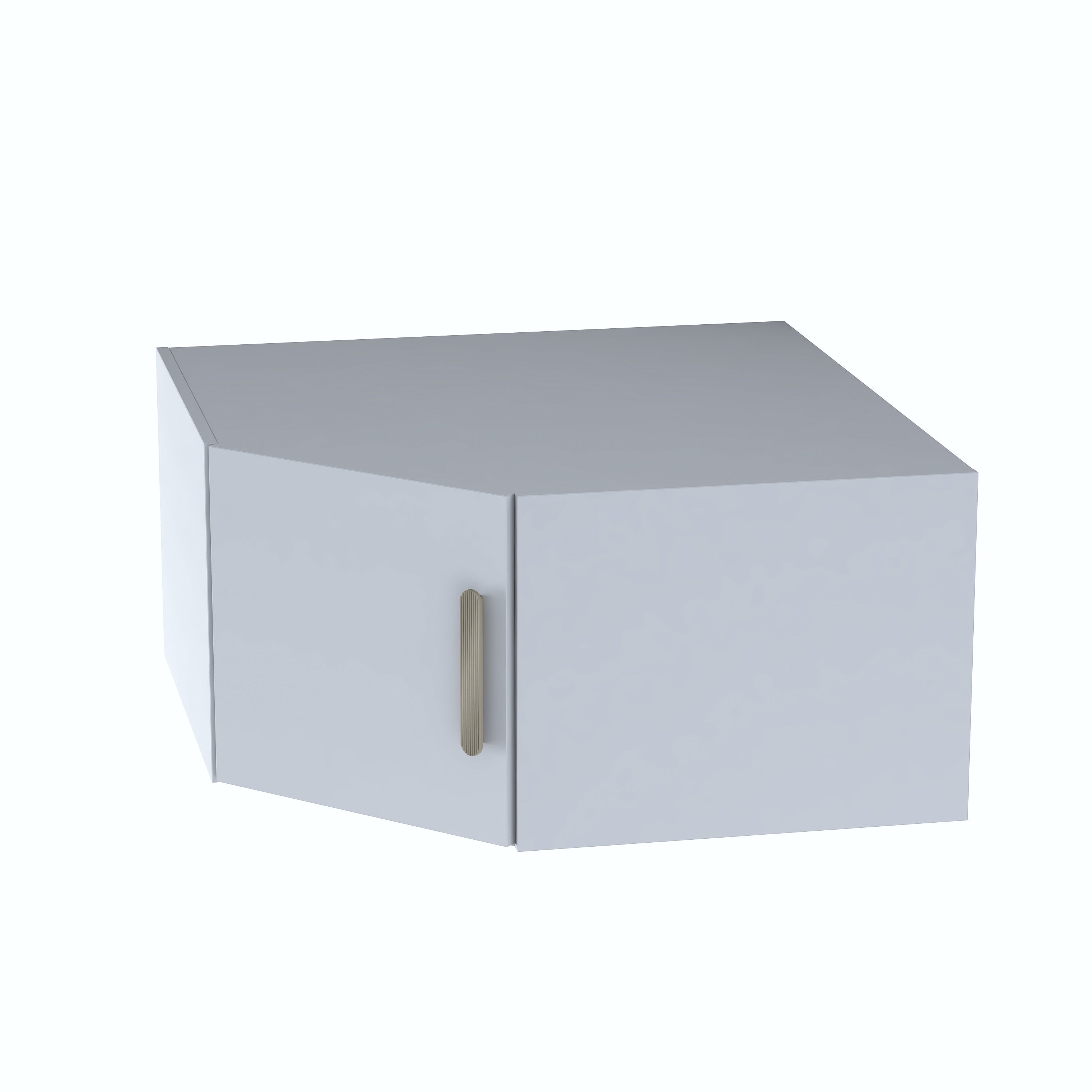 Rani BA168 Gardırop Çok Amaçlı Köşe Üst Modül Beyaz