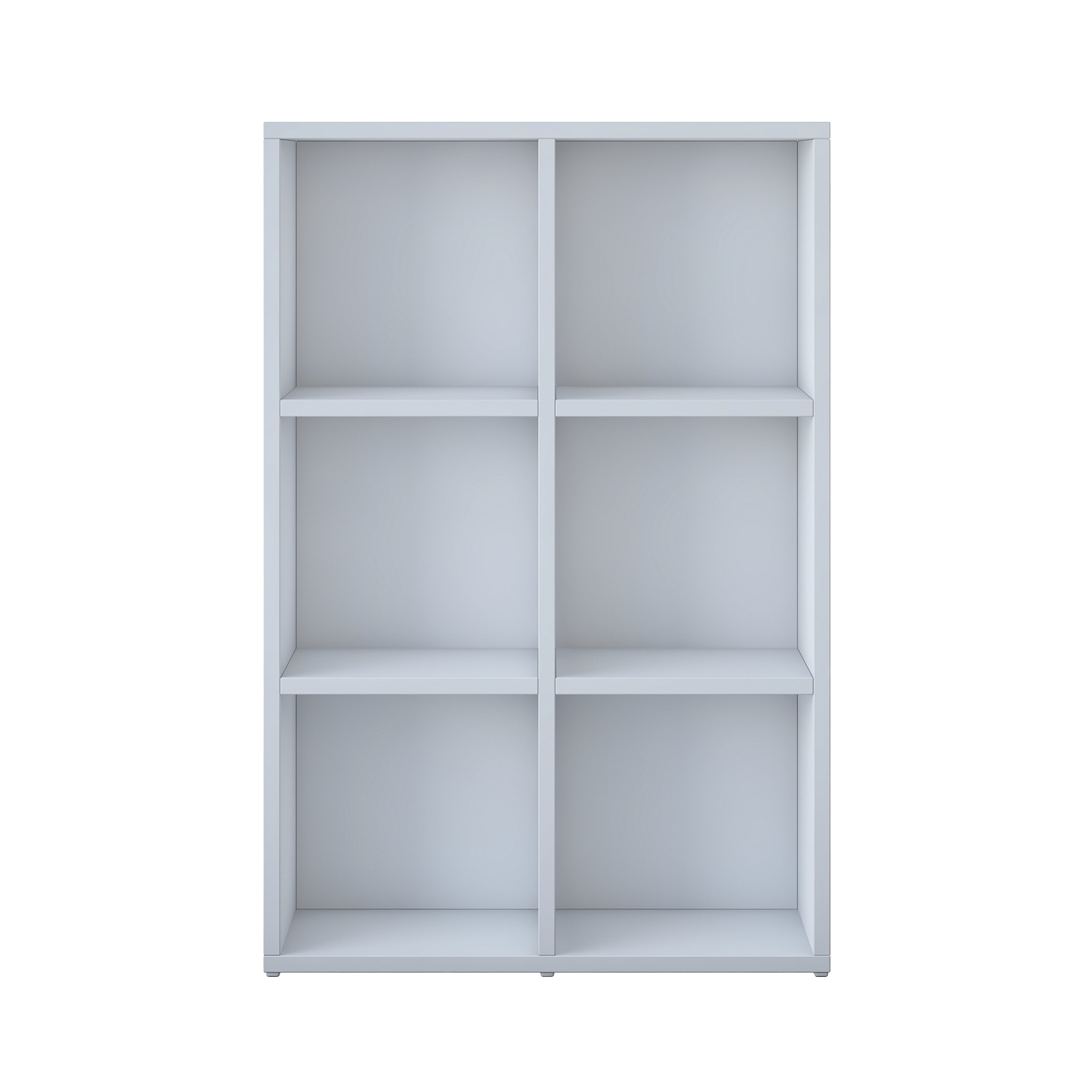 Rani HC120 Kitaplık 4 Raflı Çalışma Odası Kütüphane Modern Duvar Rafı Beyaz