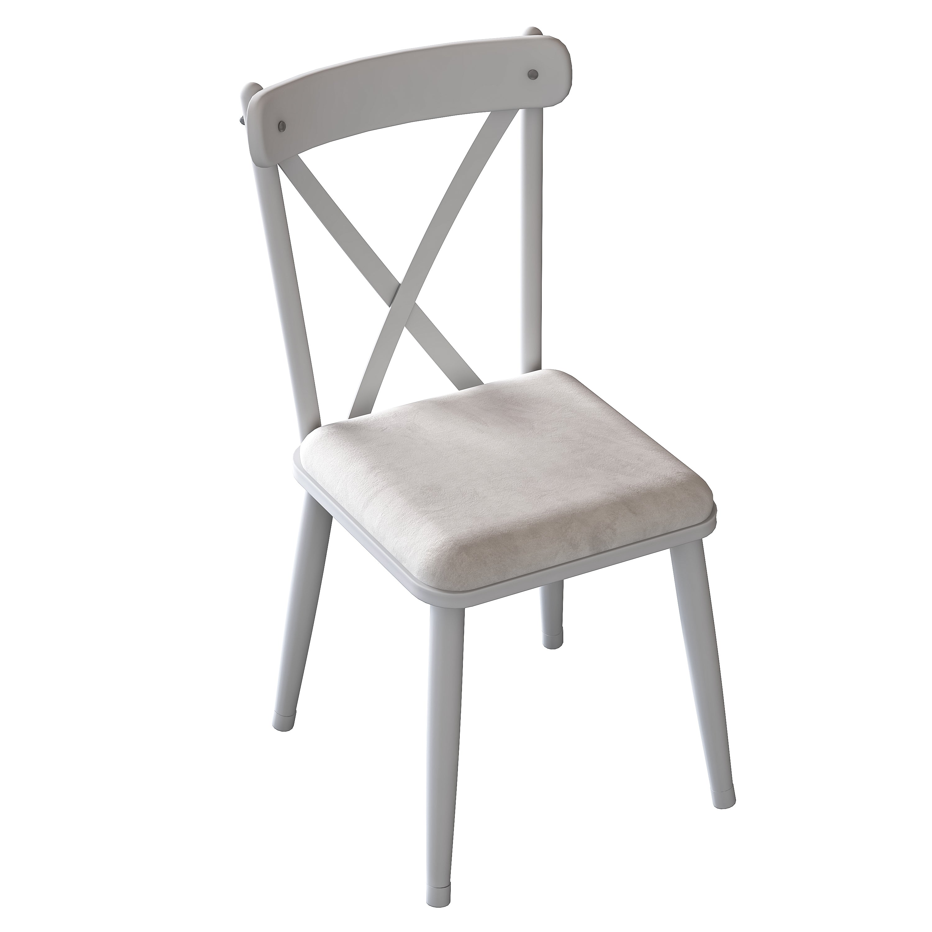 Rani JC120 Mutfak Masa Sandalye Takımı Sepet Ceviz - Beyaz