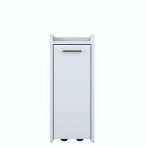 Rani KC108 Banyo Dolabı Tekerlekli Raflı Çekmeceli Çok Amaçlı Dolap Beyaz