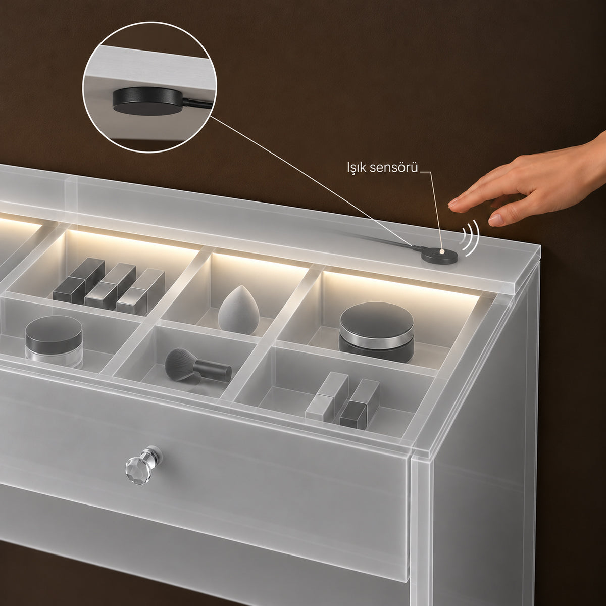Rani ZB108 Şerit LED Aydınlatma İçin El Hareket Sensörü