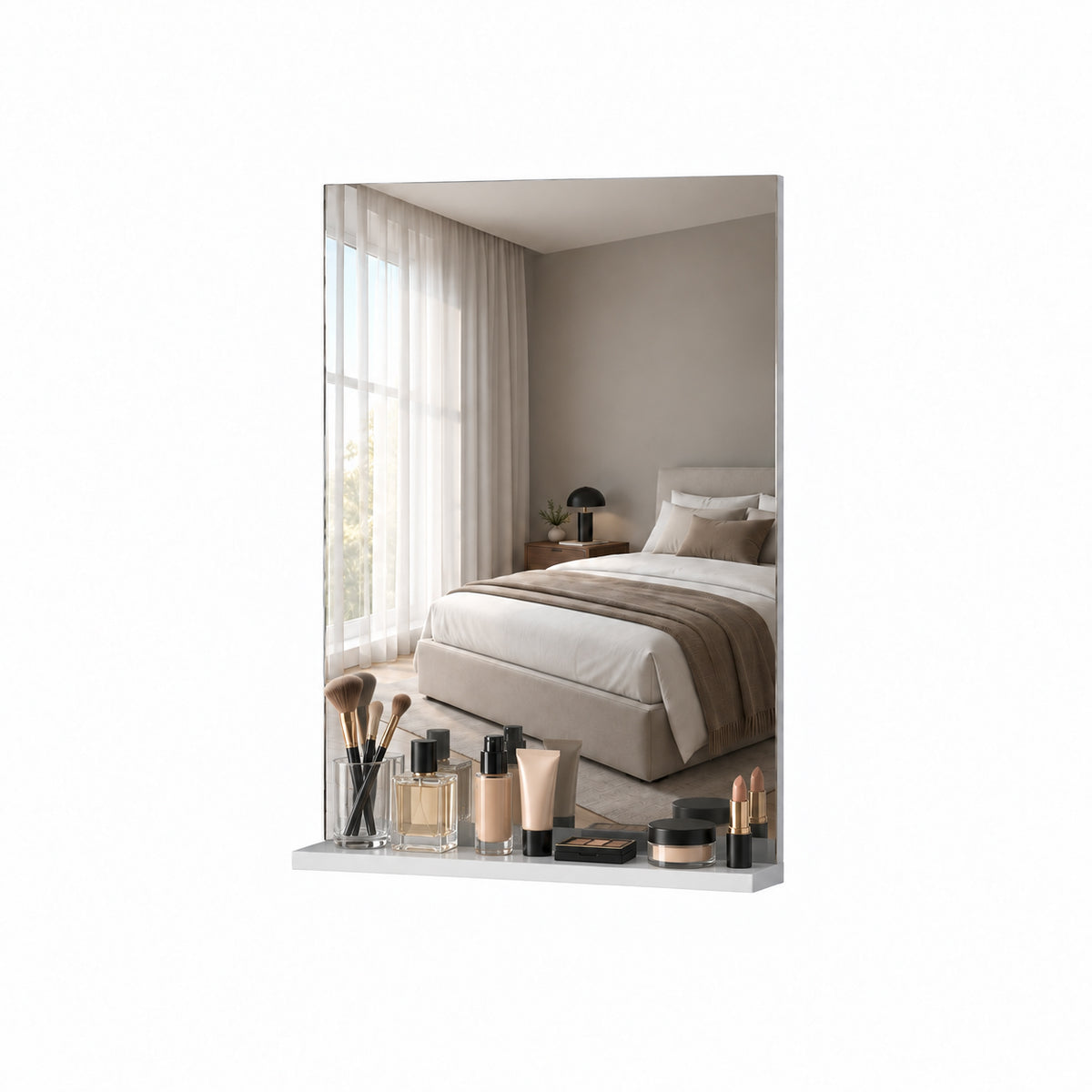 Rani EF118 Hollywood Kulis Makyaj Aynası Beyaz