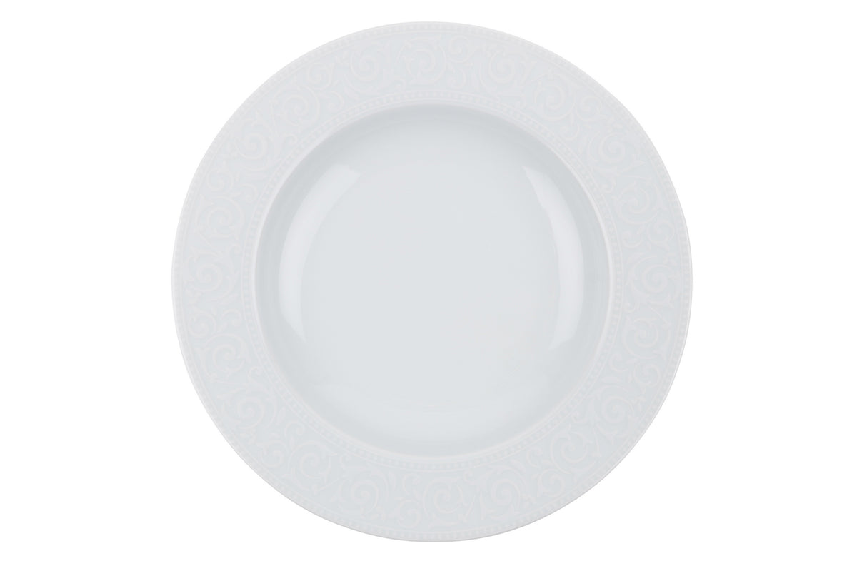 Rani Home Yemek Takımı (24 Parça) Kütahya Porselen Beyaz HE-6822