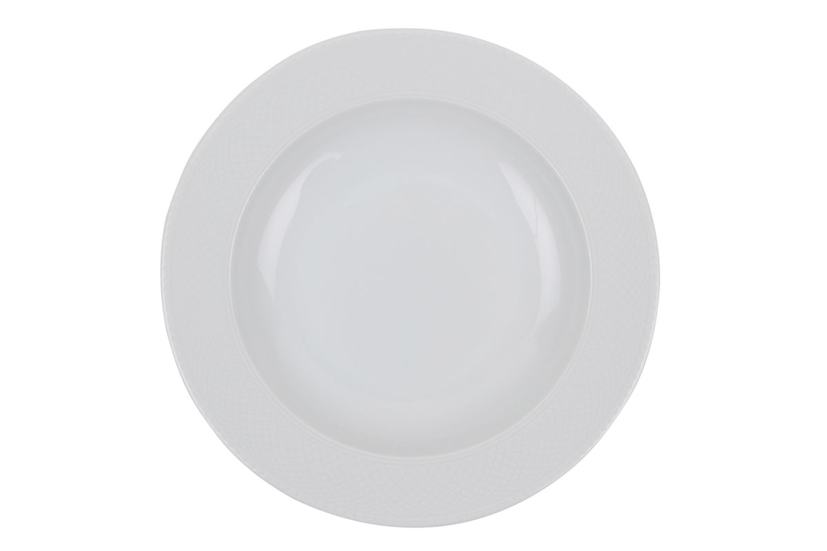 Rani Home Yemek Takımı (24 Parça) Kütahya Porselen Beyaz HE-6823