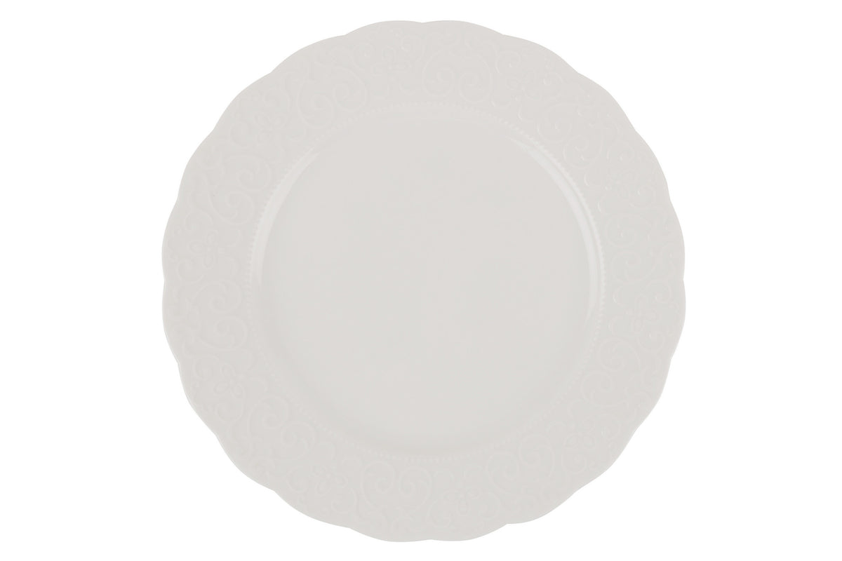 Rani Home Yemek Takımı (24 Parça) Kütahya Porselen Beyaz HE-6826