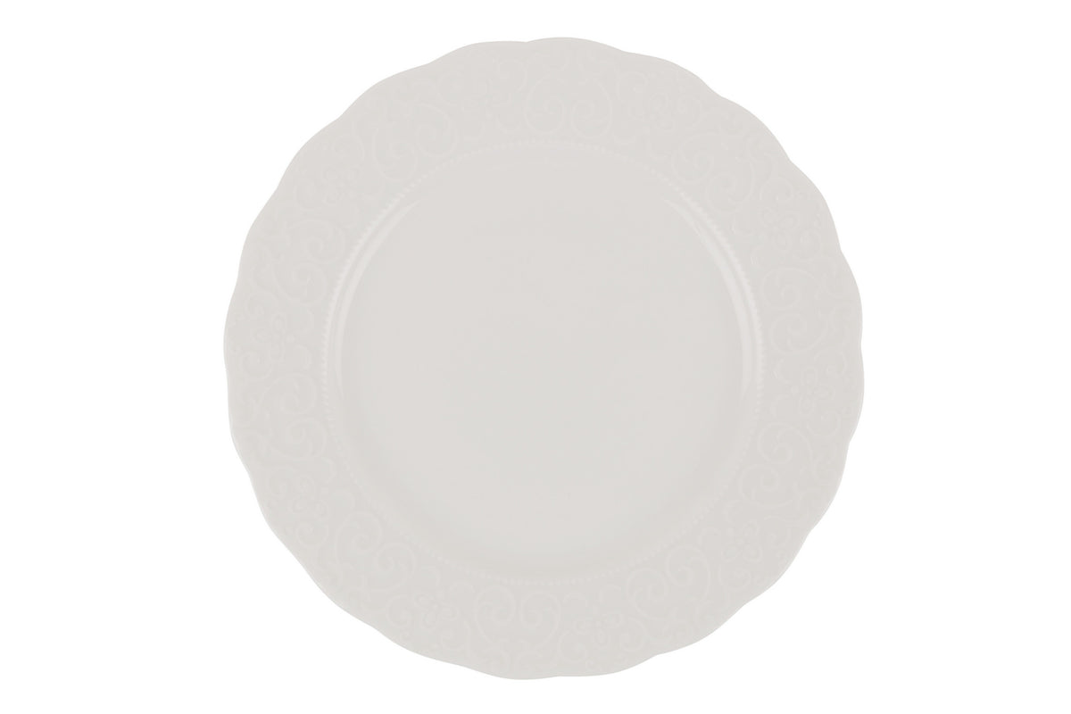 Rani Home Yemek Takımı (24 Parça) Kütahya Porselen Beyaz HE-6826