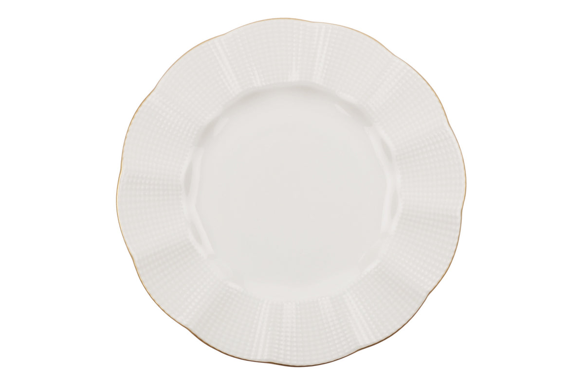Rani Home Yemek Takımı (24 Parça) Kütahya Porselen Krem - Altın HE-6827