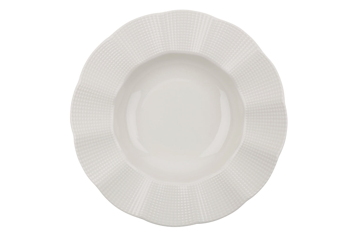 Rani Home Yemek Takımı (24 Parça) Kütahya Porselen Krem HE-6829