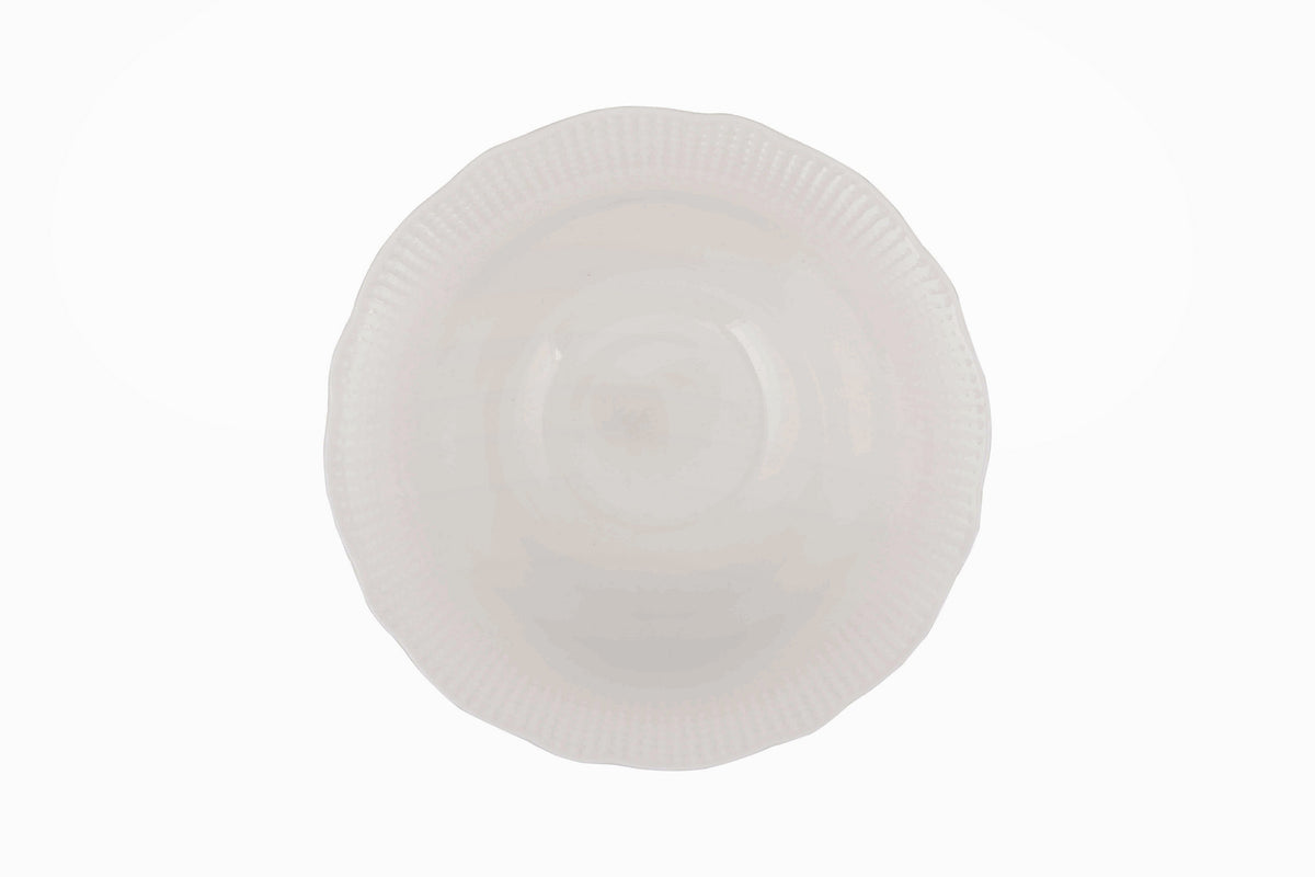 Rani Home Yemek Takımı (24 Parça) Kütahya Porselen Beyaz HE-6830