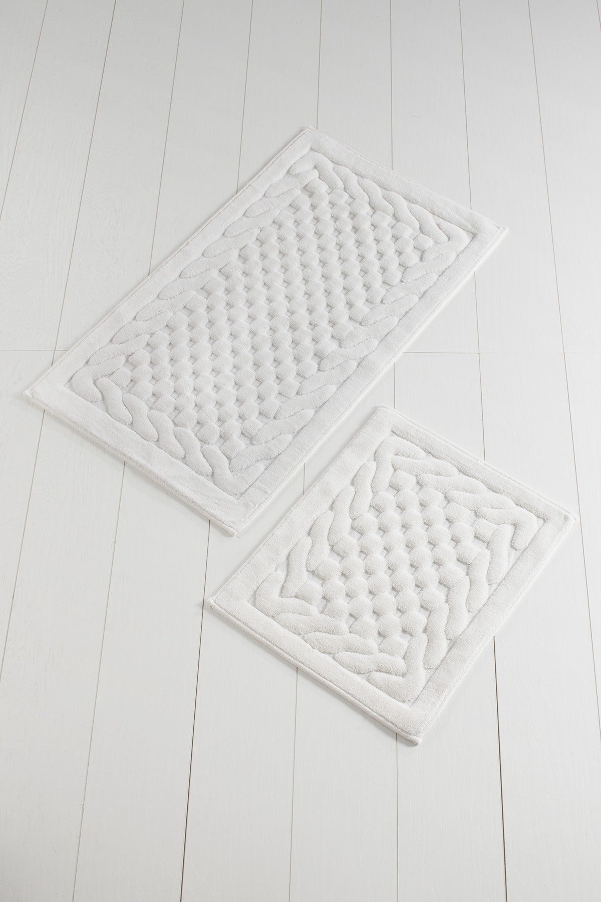 Rani Home Banyo Paspası Seti  Ekru BA-6264