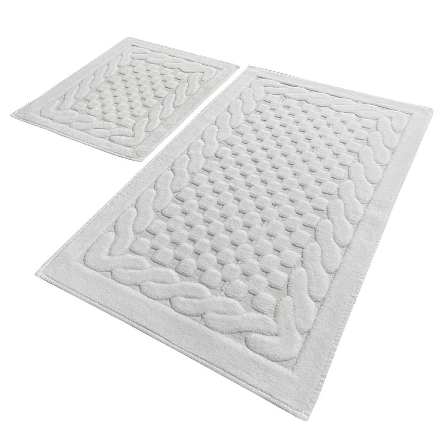 Rani Home Banyo Paspası Seti  Ekru BA-6264