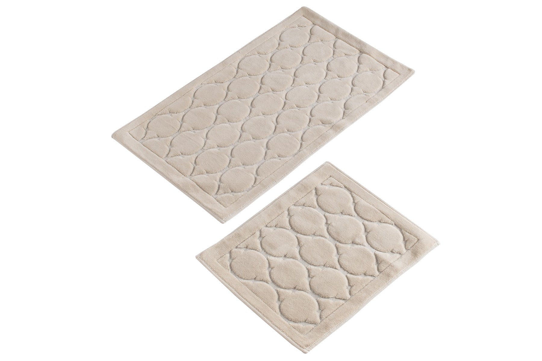 Rani Home Banyo Paspası Seti  Bej BA-6268