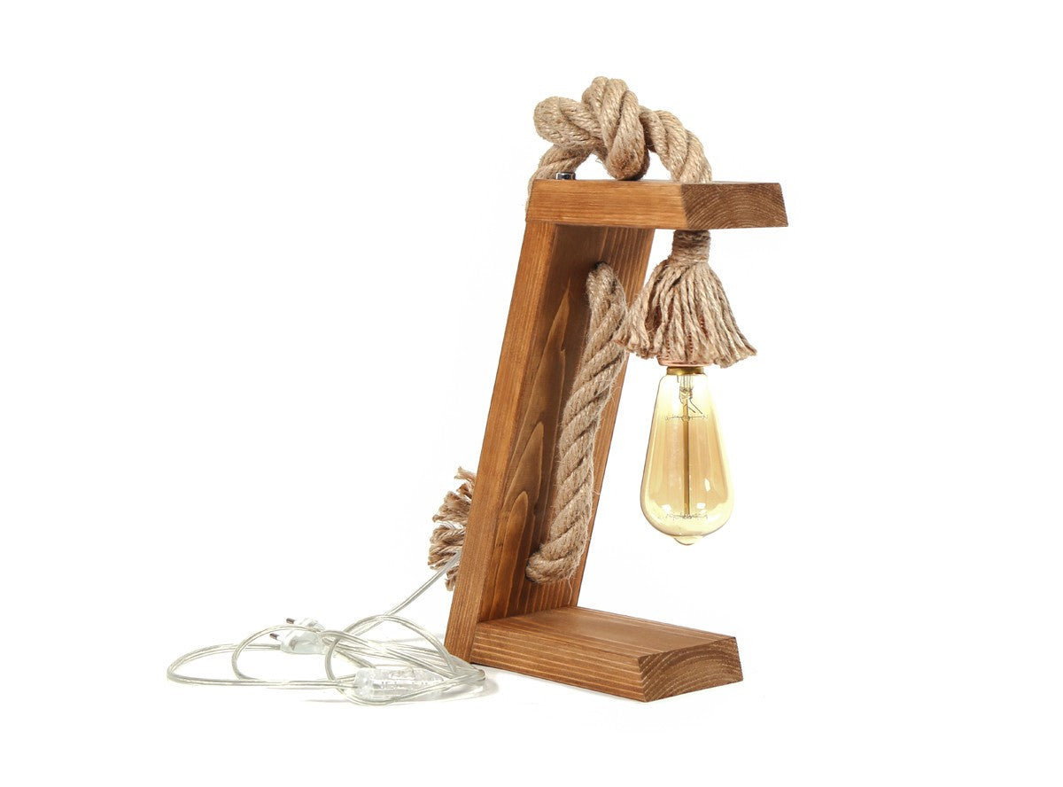 Rani Home Masa Lambası Ahşap CB-6134