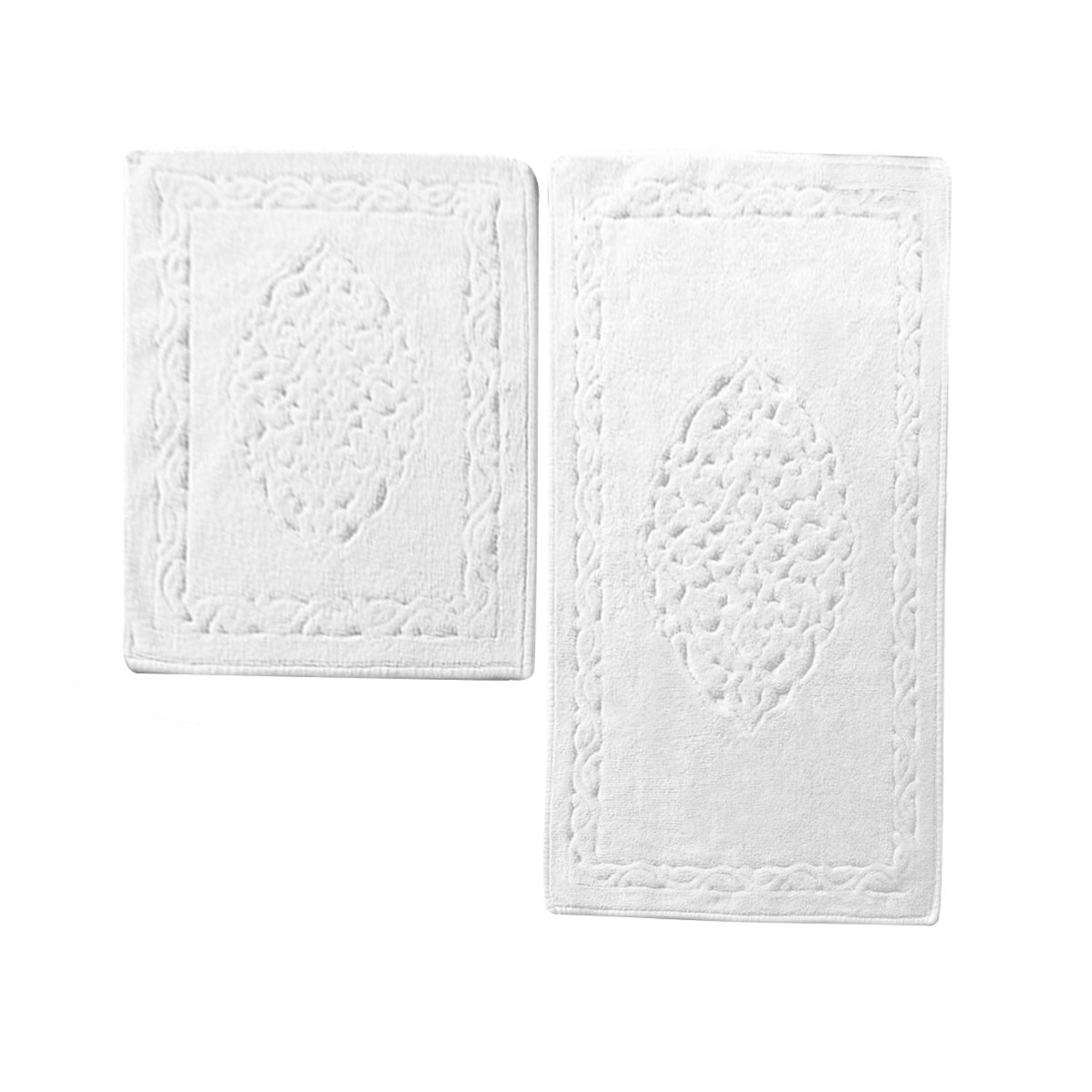 Rani Home Banyo Paspası Seti  Beyaz BA-6272