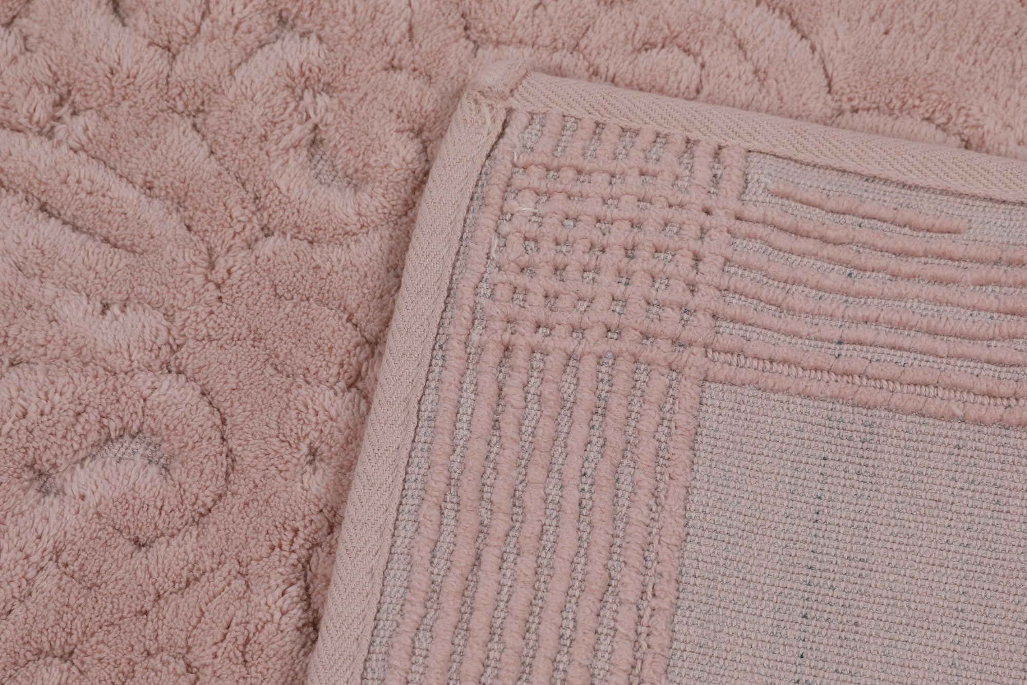 Rani Home Banyo Paspası Seti Pudra Pembe BA-6279