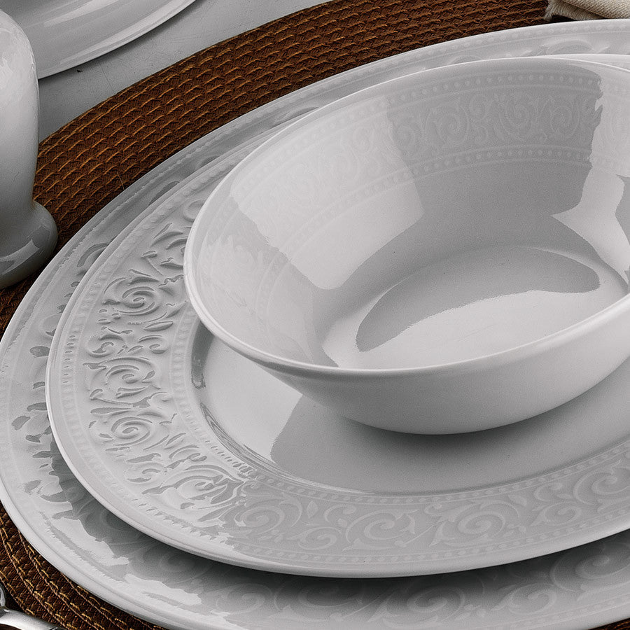 Rani Home Yemek Takımı (53 Parça) Beyaz HH-6832