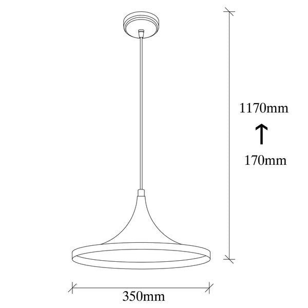 Rani Home Avize Siyah - 
Kırmızı  AA-6028