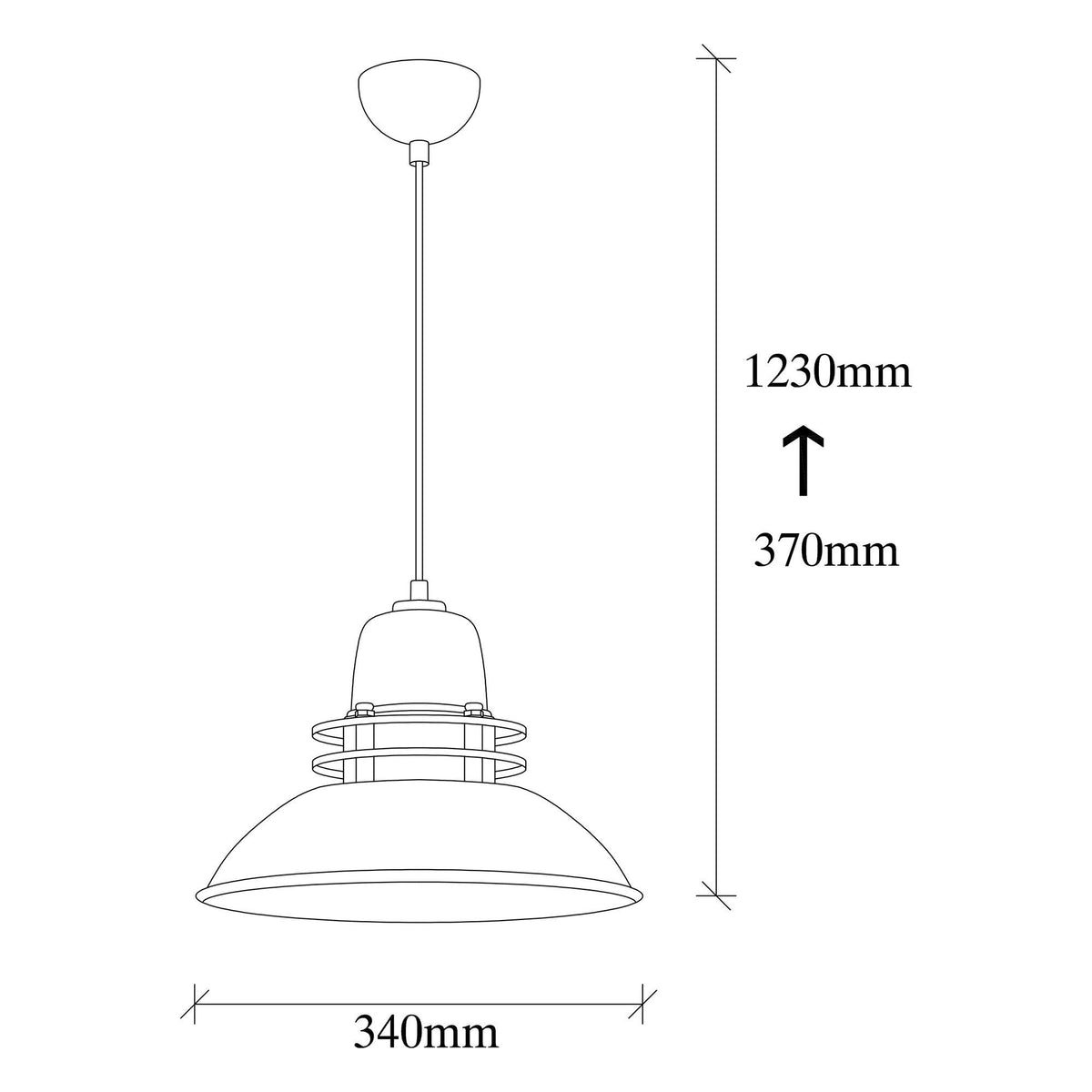 Rani Home Avize Siyah  AA-6062