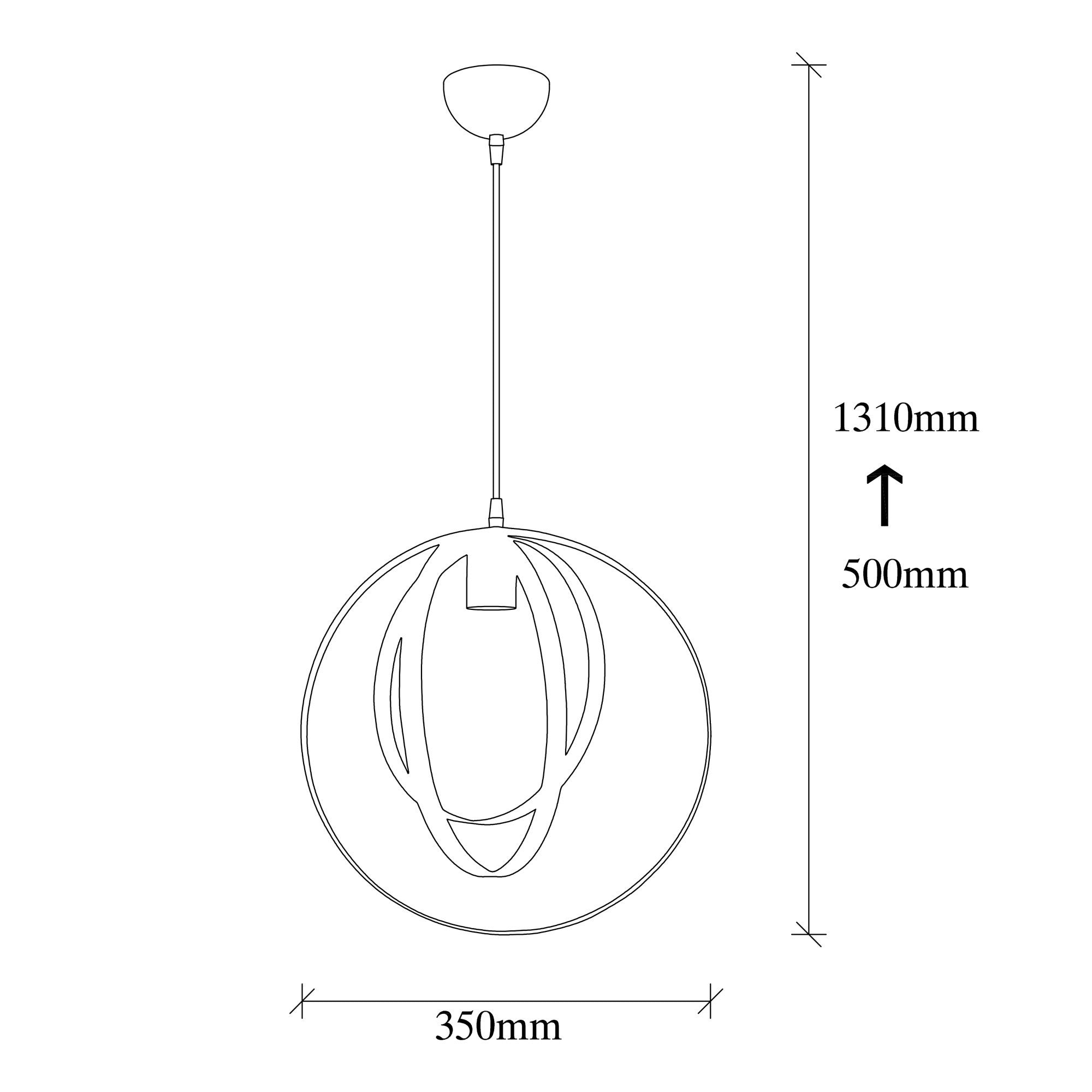 Rani Home Avize Siyah  AA-6052