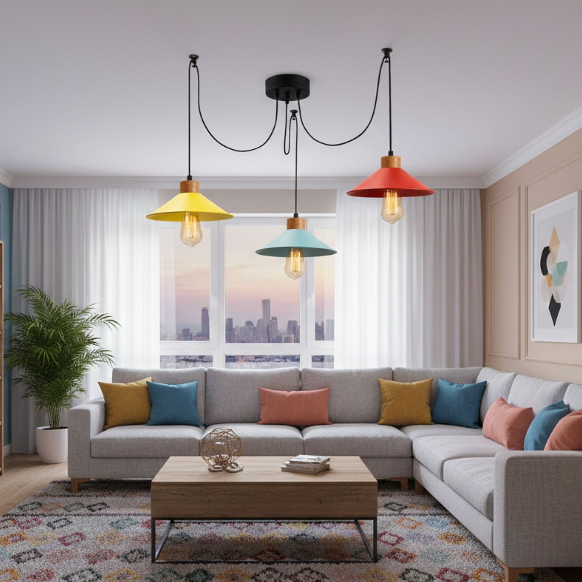 Rani Home Avize Çok Renkli  AA-5991