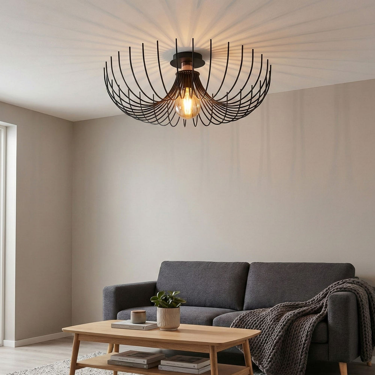 Rani Home Avize Siyah  AA-6027