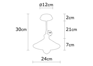 Rani Home Avize Siyah  AA-6139