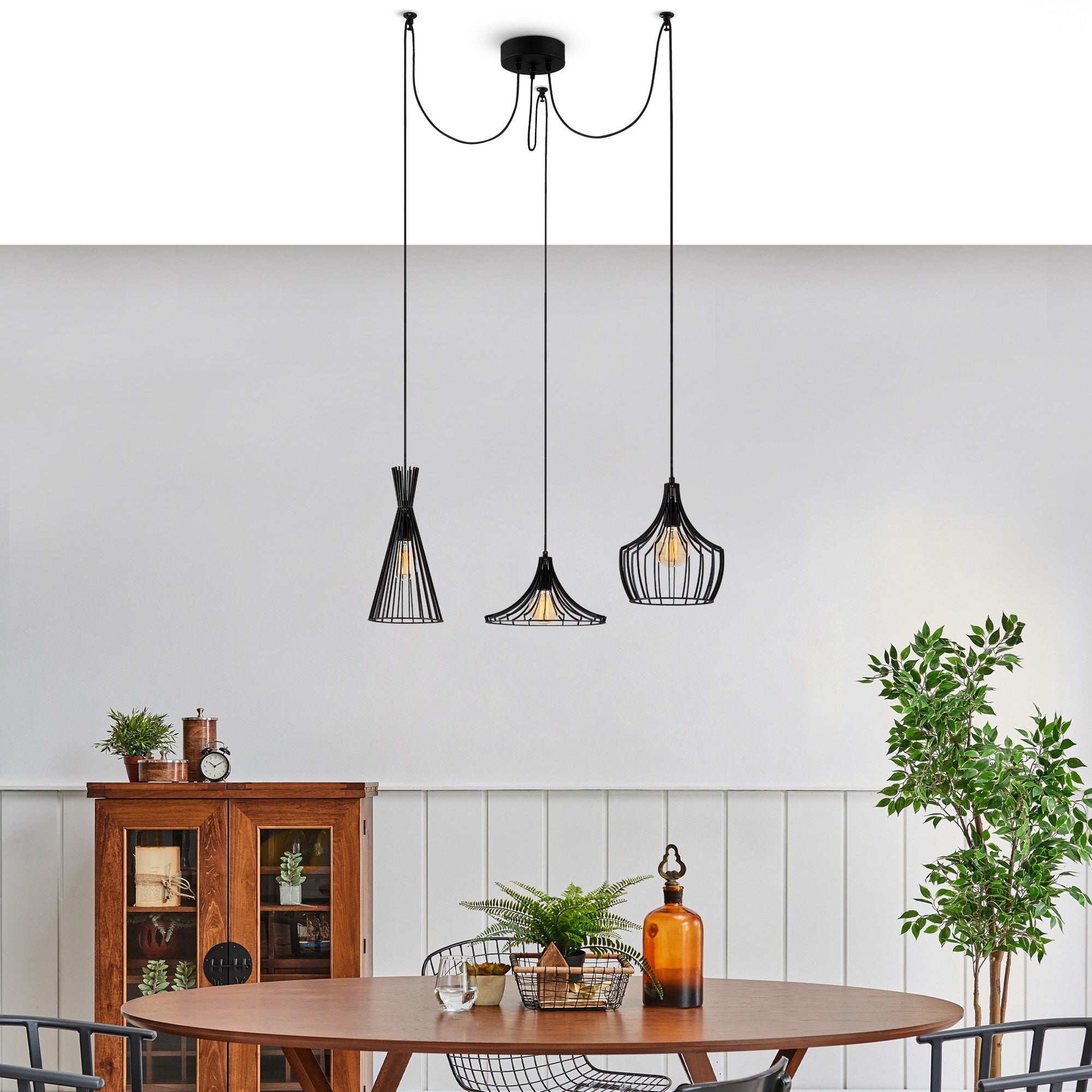 Rani Home Avize Siyah  AA-6081