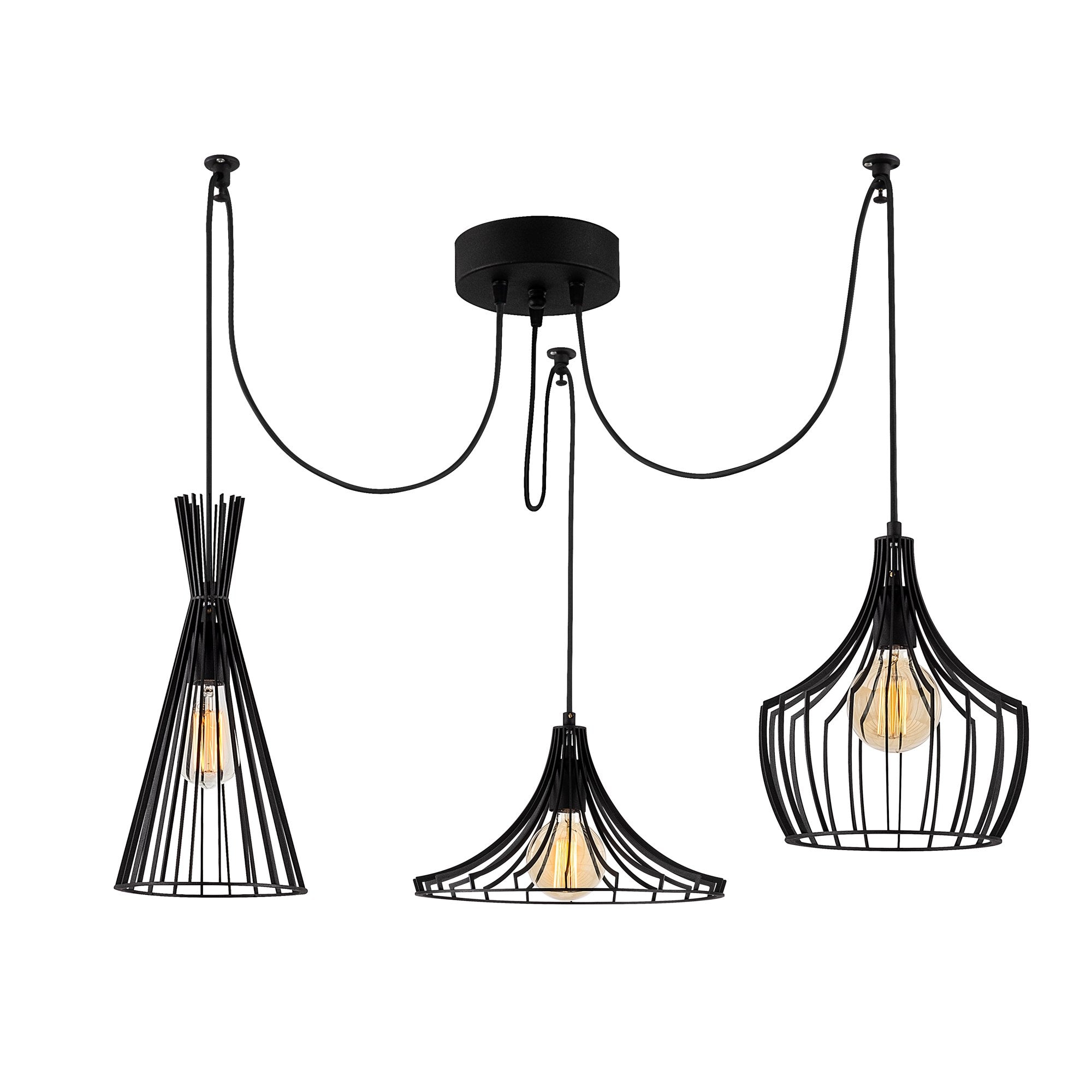 Rani Home Avize Siyah  AA-6081