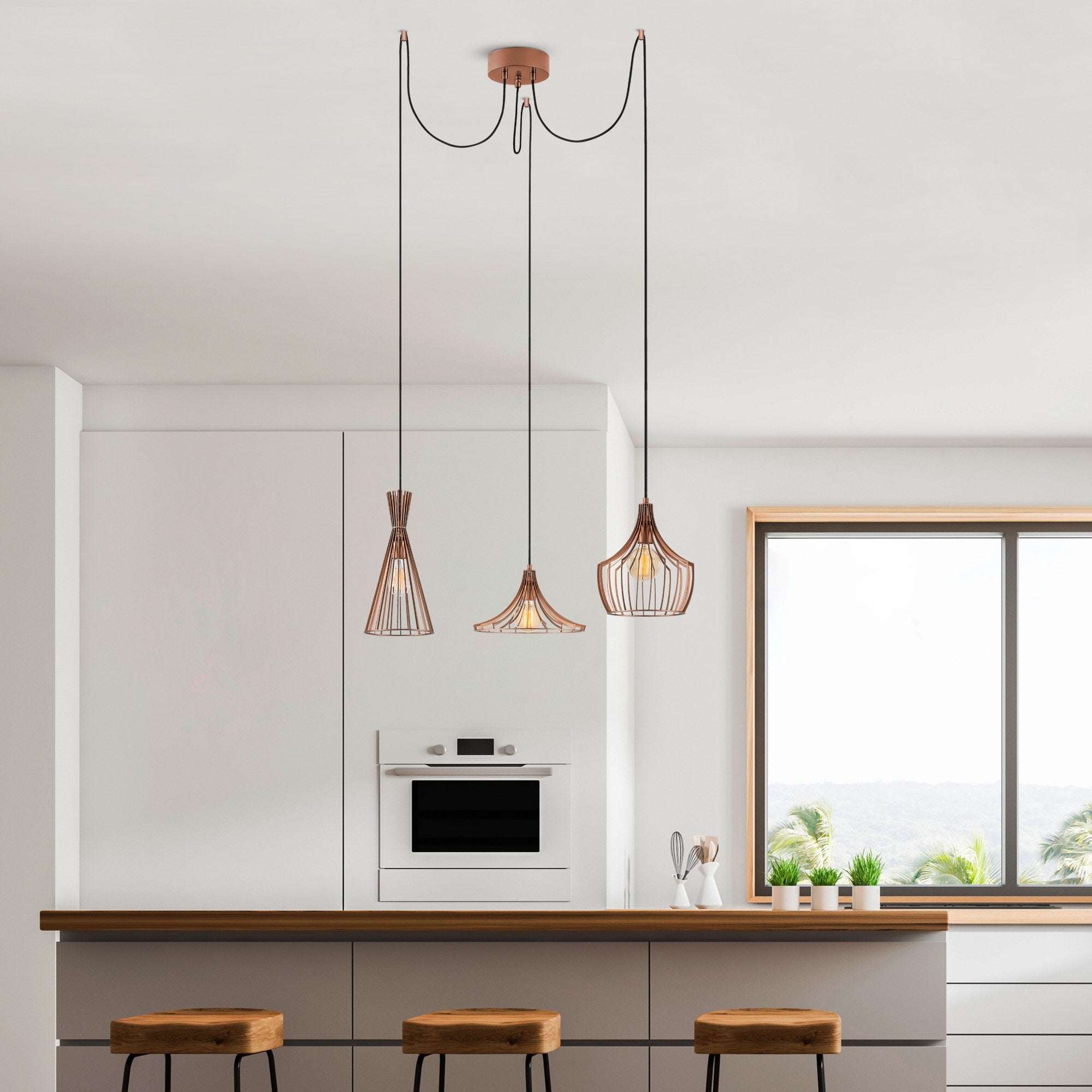 Rani Home Avize Bakır  AA-6073