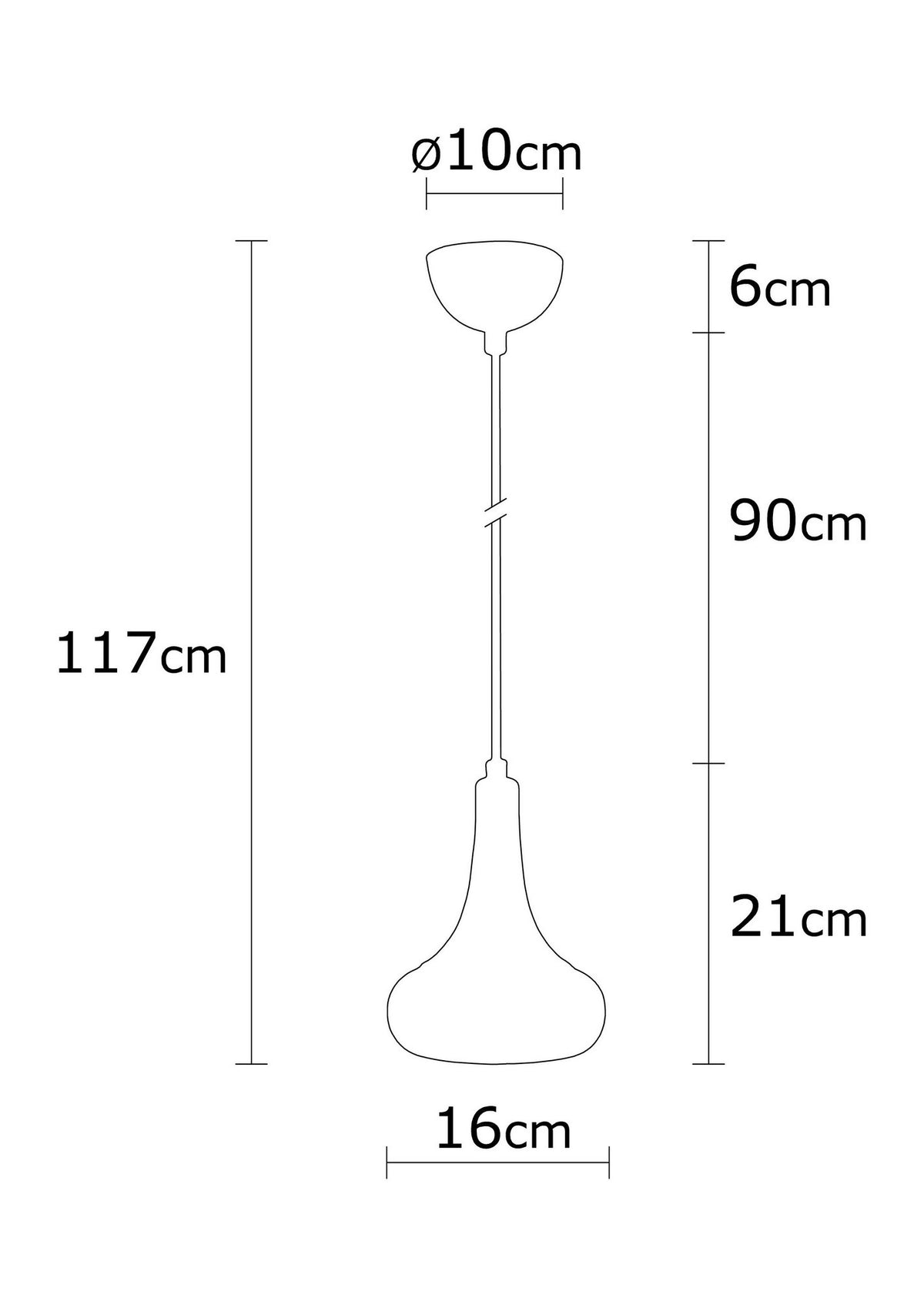 Rani Home Avize Siyah  AA-6141