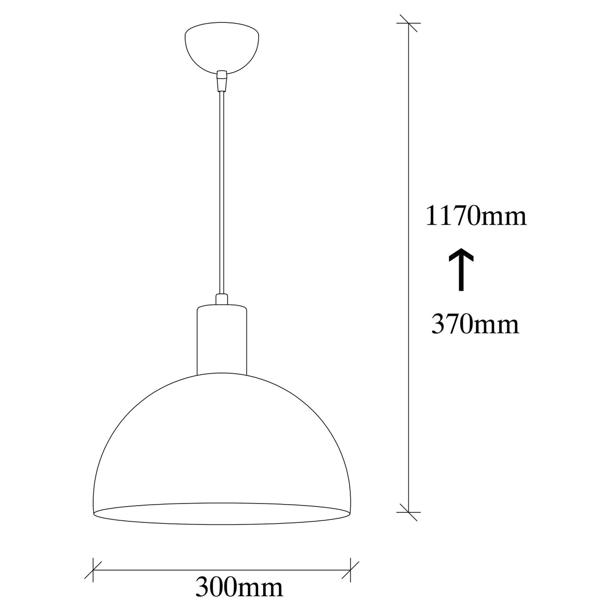 Rani Home Avize Siyah - 
Altın  AA-6130