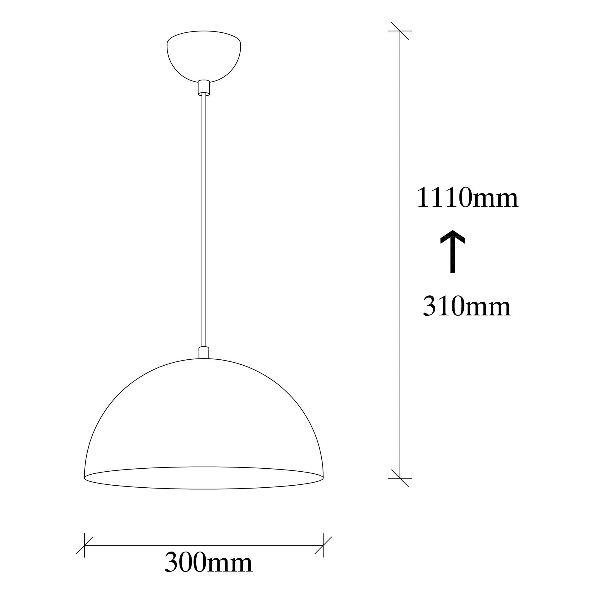 Rani Home Avize Siyah - 
Altın  AA-6103