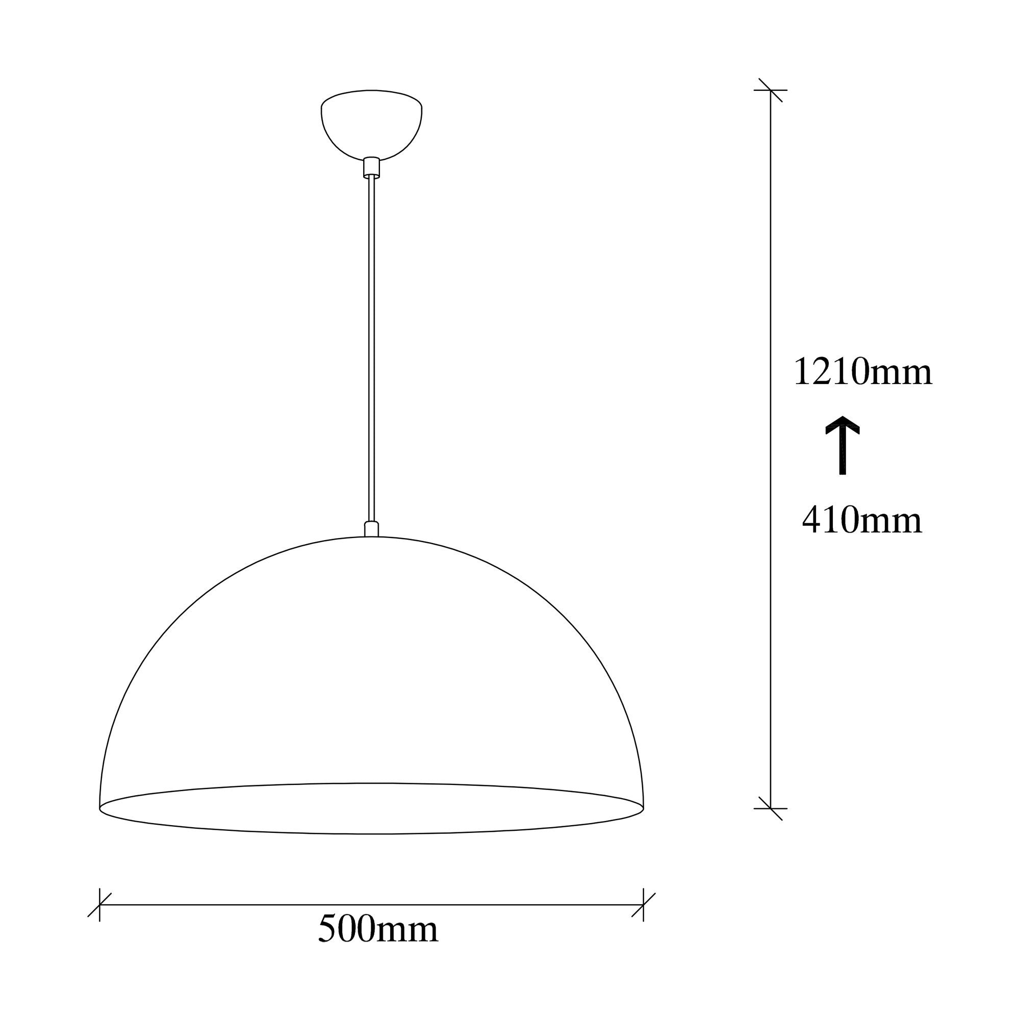 Rani Home Avize Siyah -
Altın  AA-6042