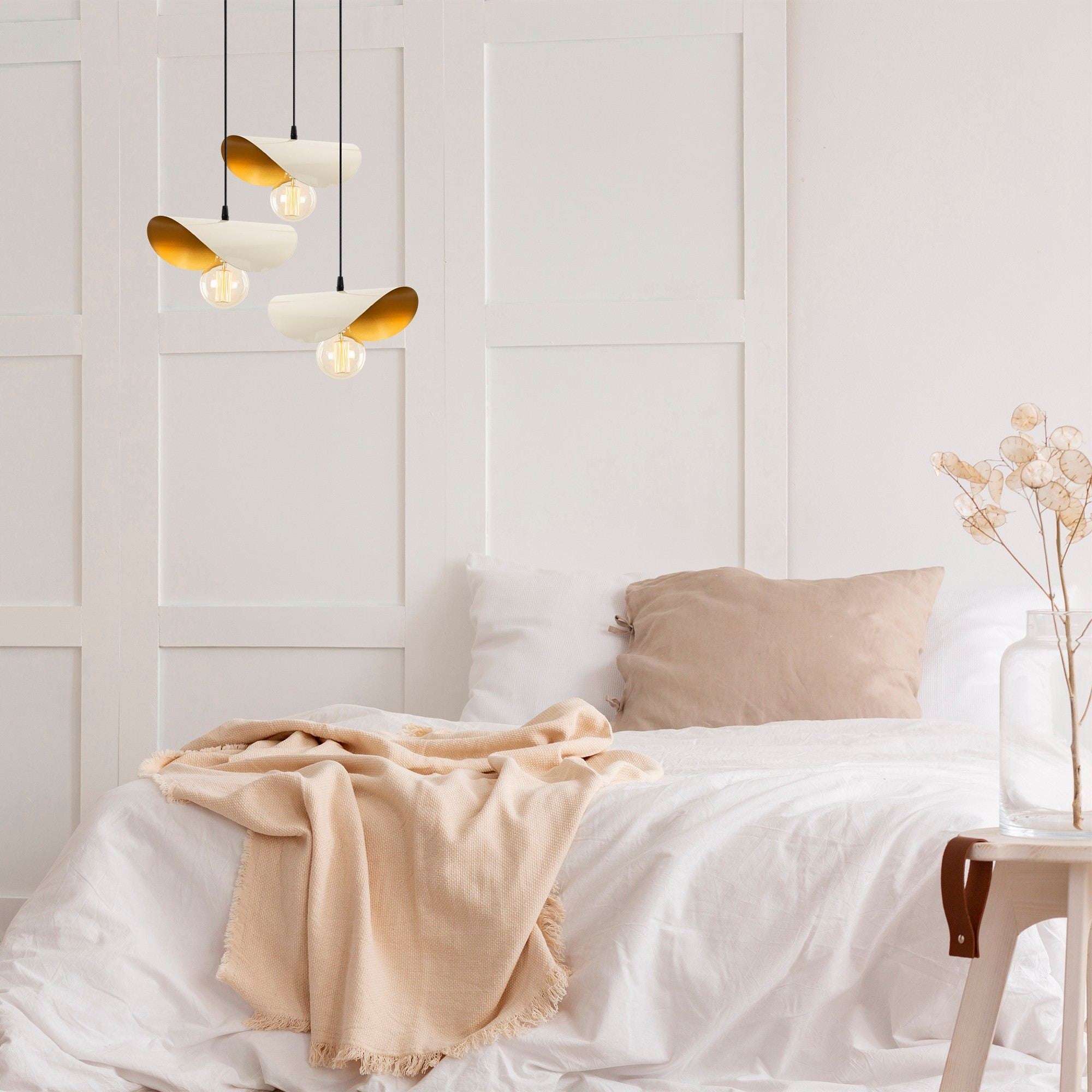 Rani Home Avize Beyaz - 
Altın  AA-6041