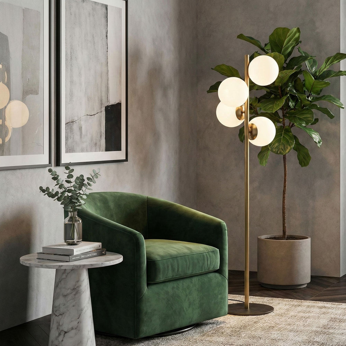Rani Home Lambader Altın BB-6138