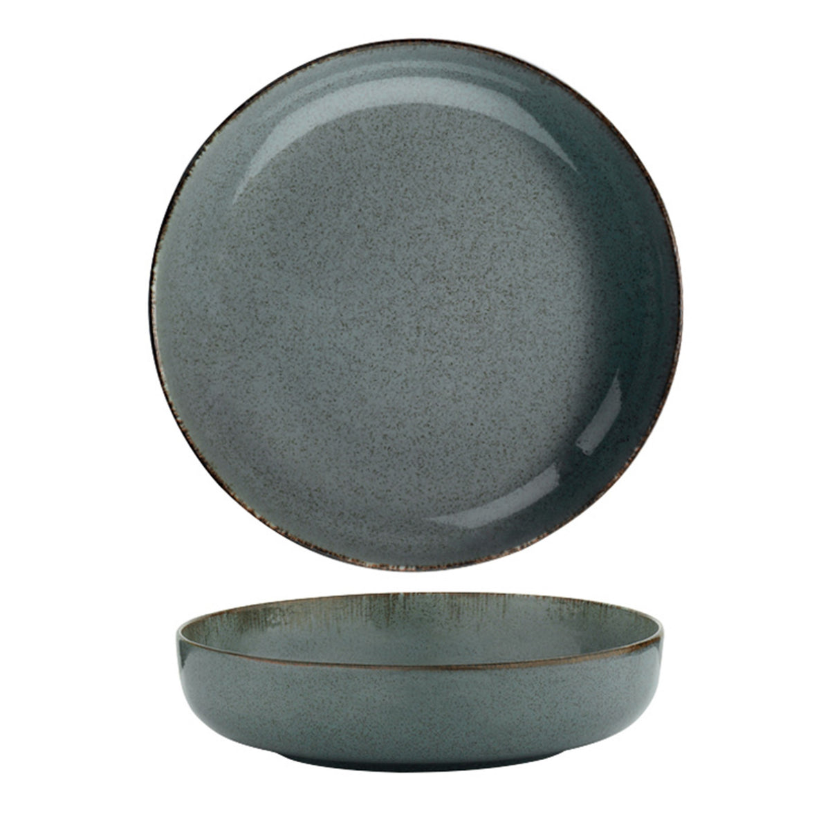 Rani Home Yemek Takımı (24 Parça) Kütahya Porselen Mavi HE-6833