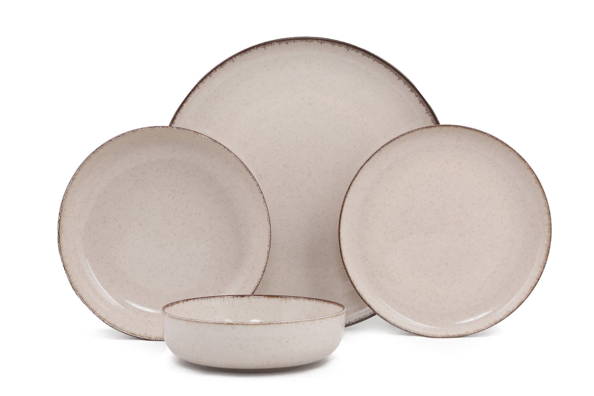 Rani Home Yemek Takımı (24 Parça) Kütahya Porselen Tarçın HE-6834
