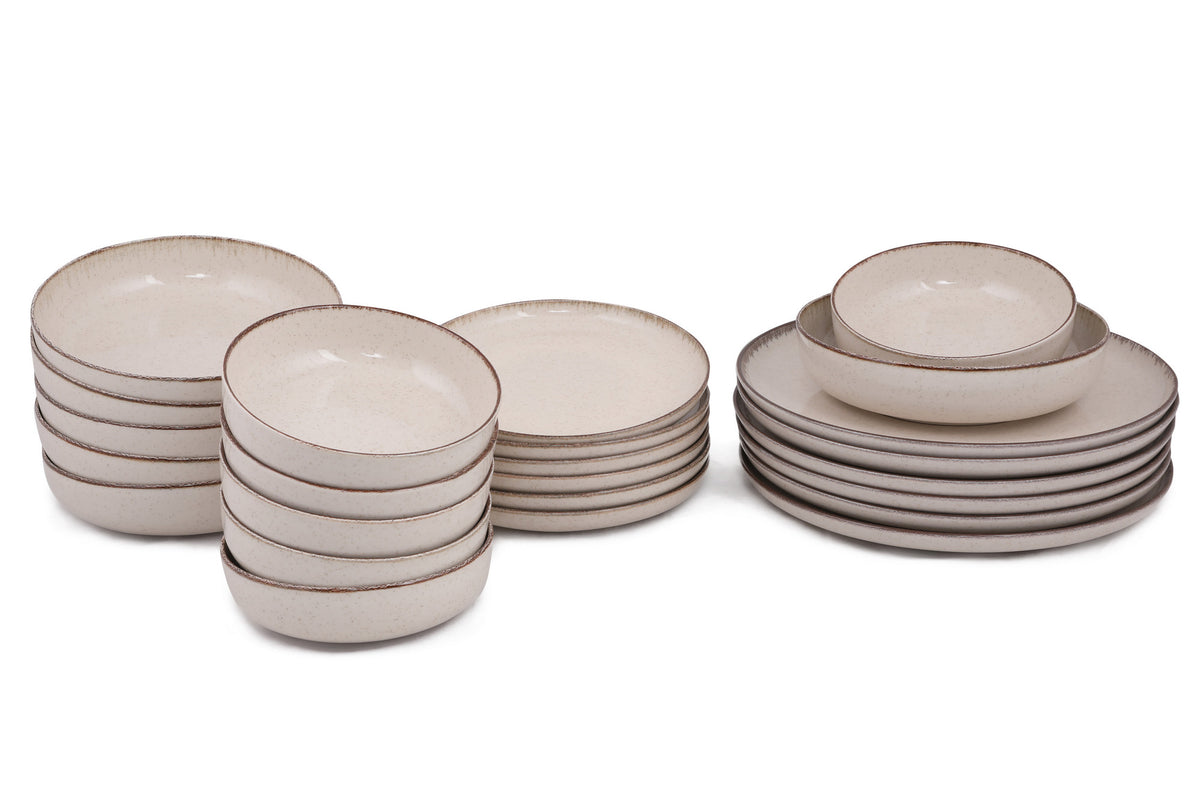 Rani Home Yemek Takımı (24 Parça) Kütahya Porselen Tarçın HE-6834