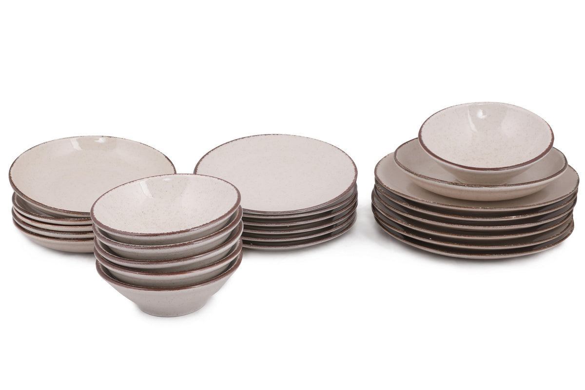 Rani Home Yemek Takımı (24 Parça) Kütahya Porselen Tarçın HE-6836
