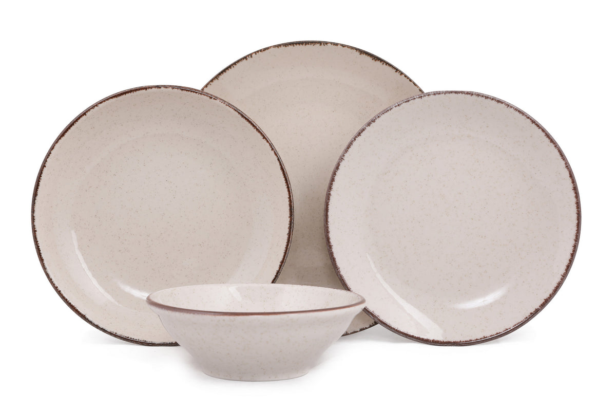 Rani Home Yemek Takımı (24 Parça) Kütahya Porselen Tarçın HE-6836