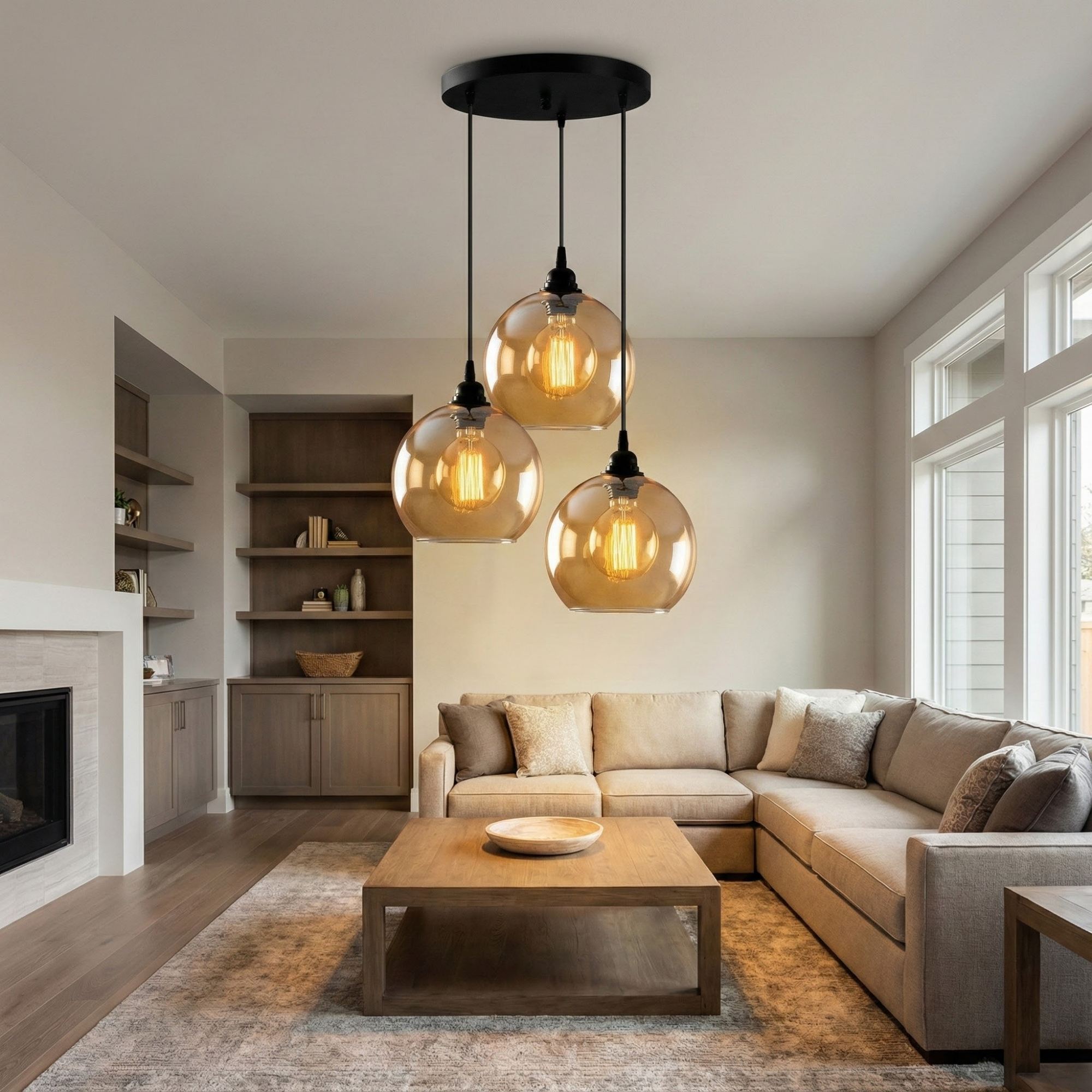 Rani Home Avize Altın - 
Siyah  AA-6043