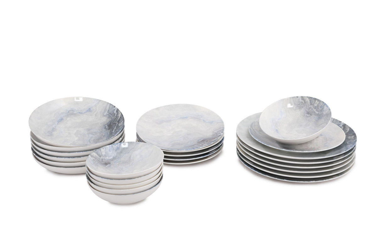 Rani Home Yemek Takımı (24 Parça) Güral Porselen Çok Renkli HE-6754