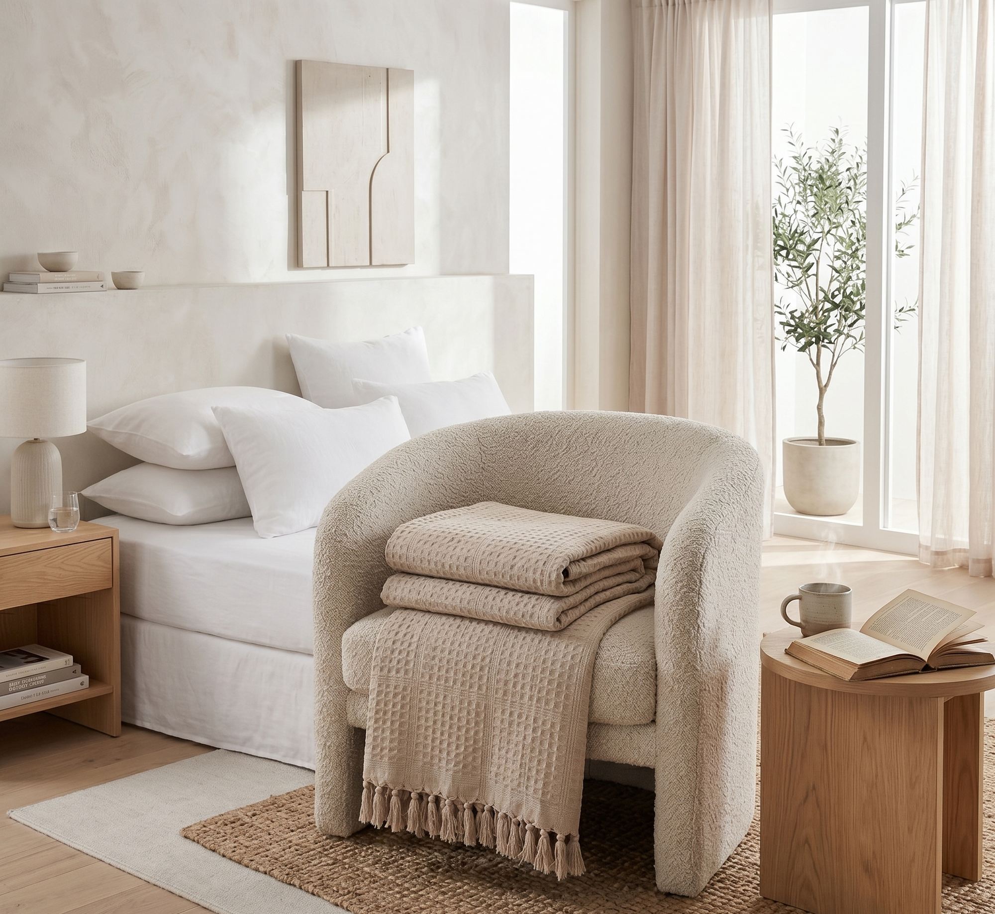Rani Home Çift Kişilik Pike Kapuçino CA-6235
