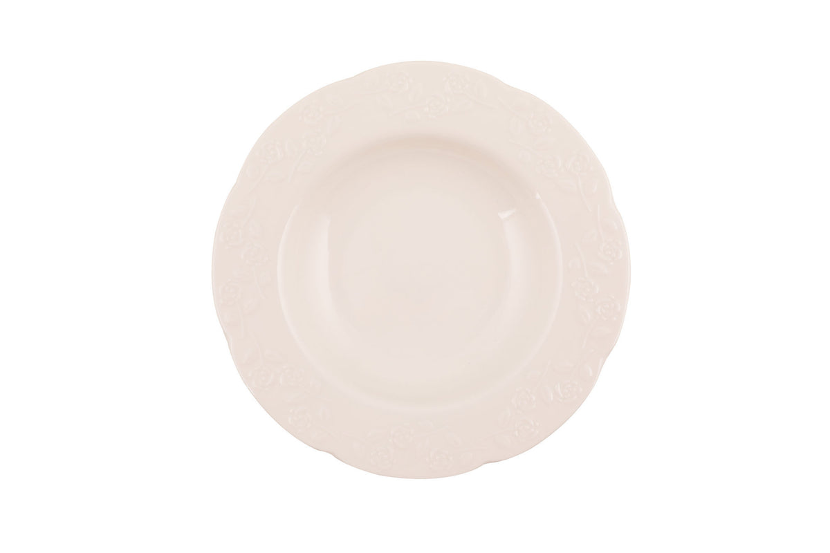 Rani Home Yemek Takımı (24 Parça) Güral Porselen Krem HE-6757
