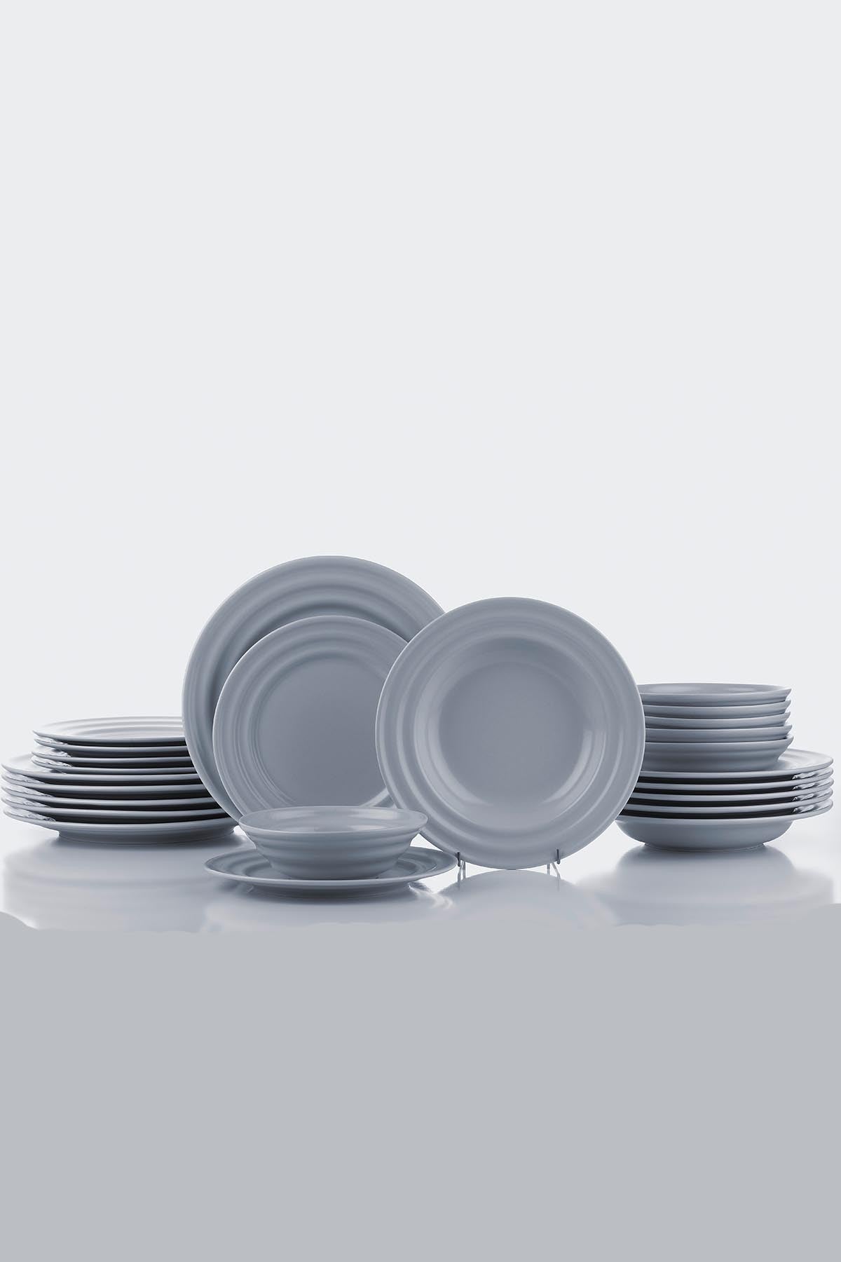 Rani Home Yemek Takımı (24 Parça) Kütahya Porselen Bej HE-6838