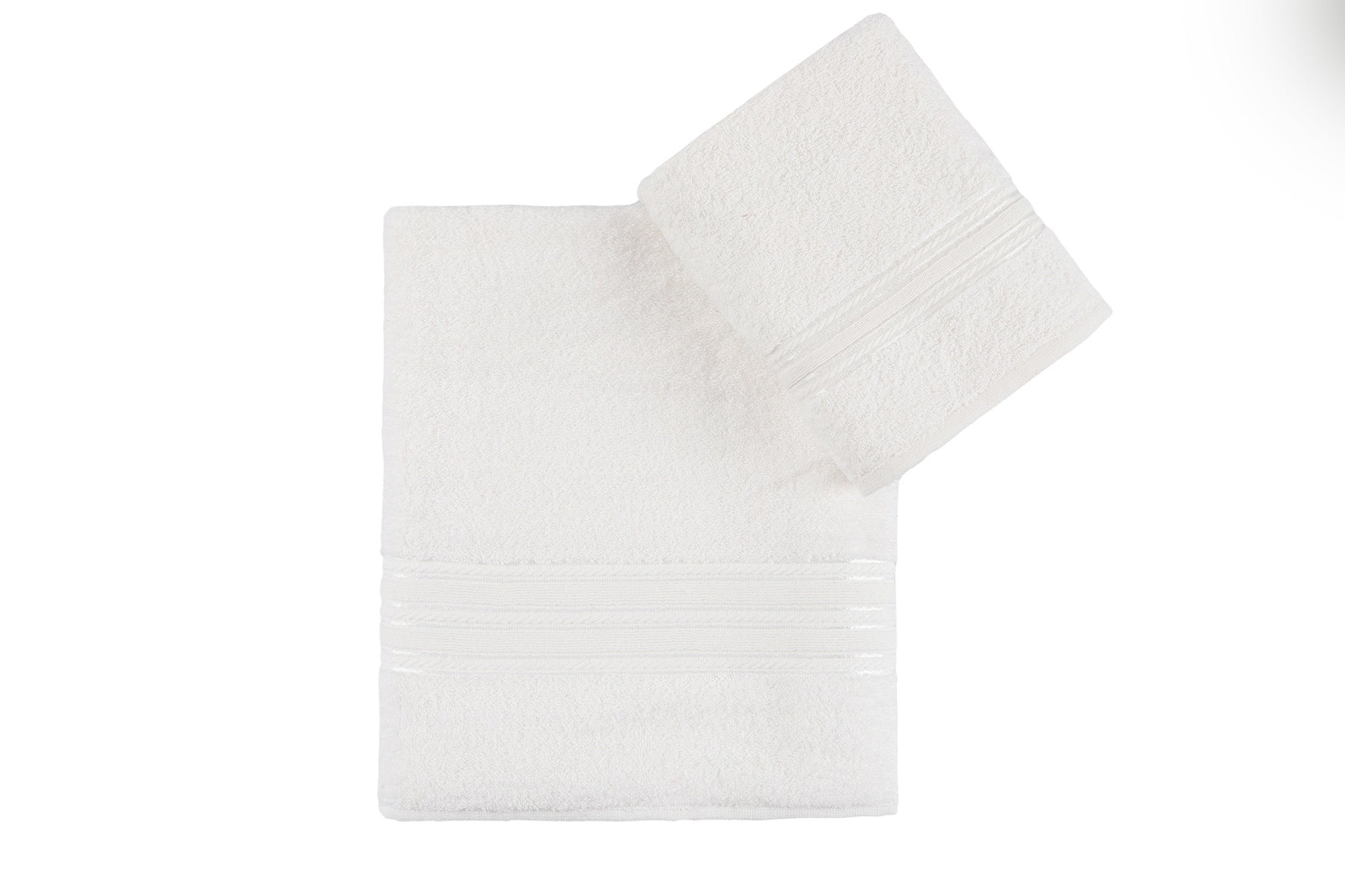 Rani Home Banyo Havlusu Seti  Krem BD-6357